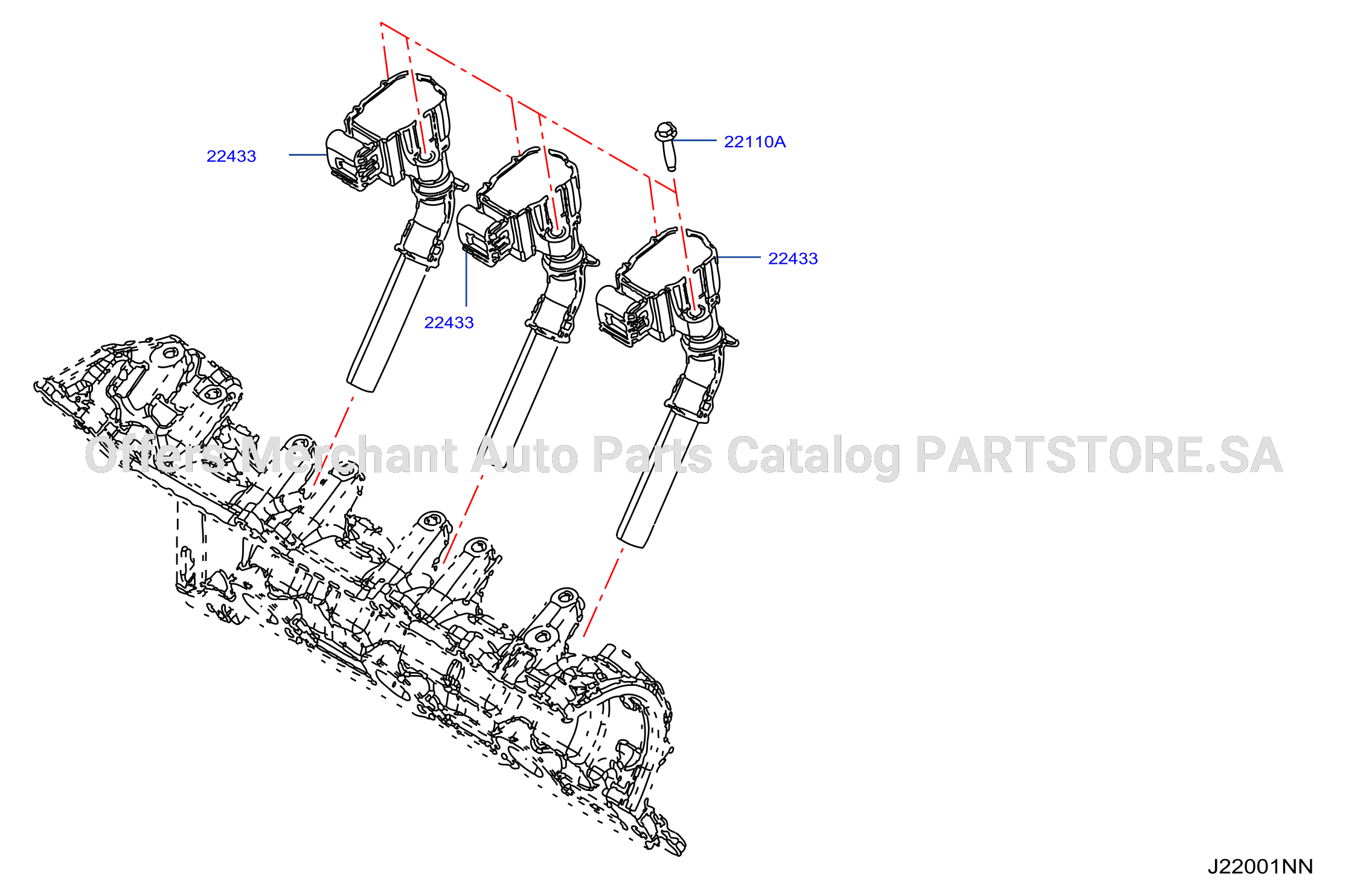 Ignition System Coil Assy Ingnition