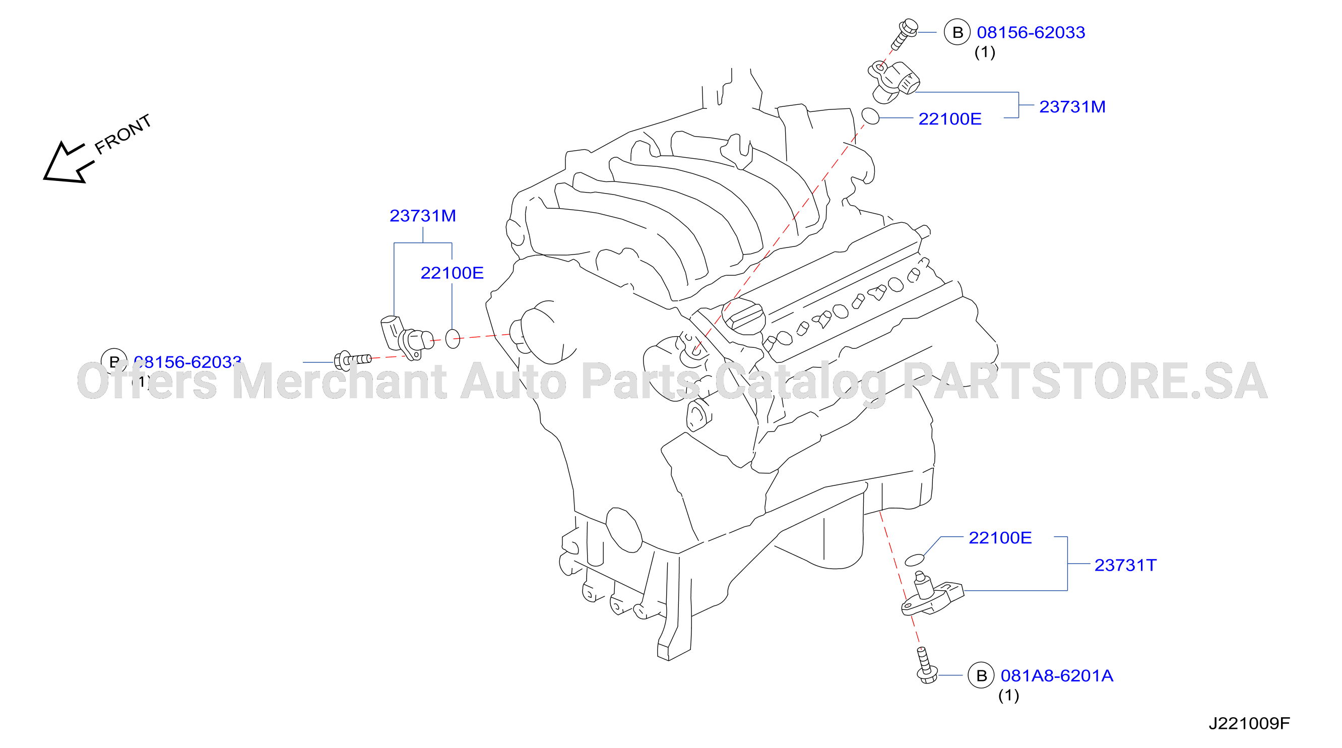 Distributor Ignition Timing Sensor