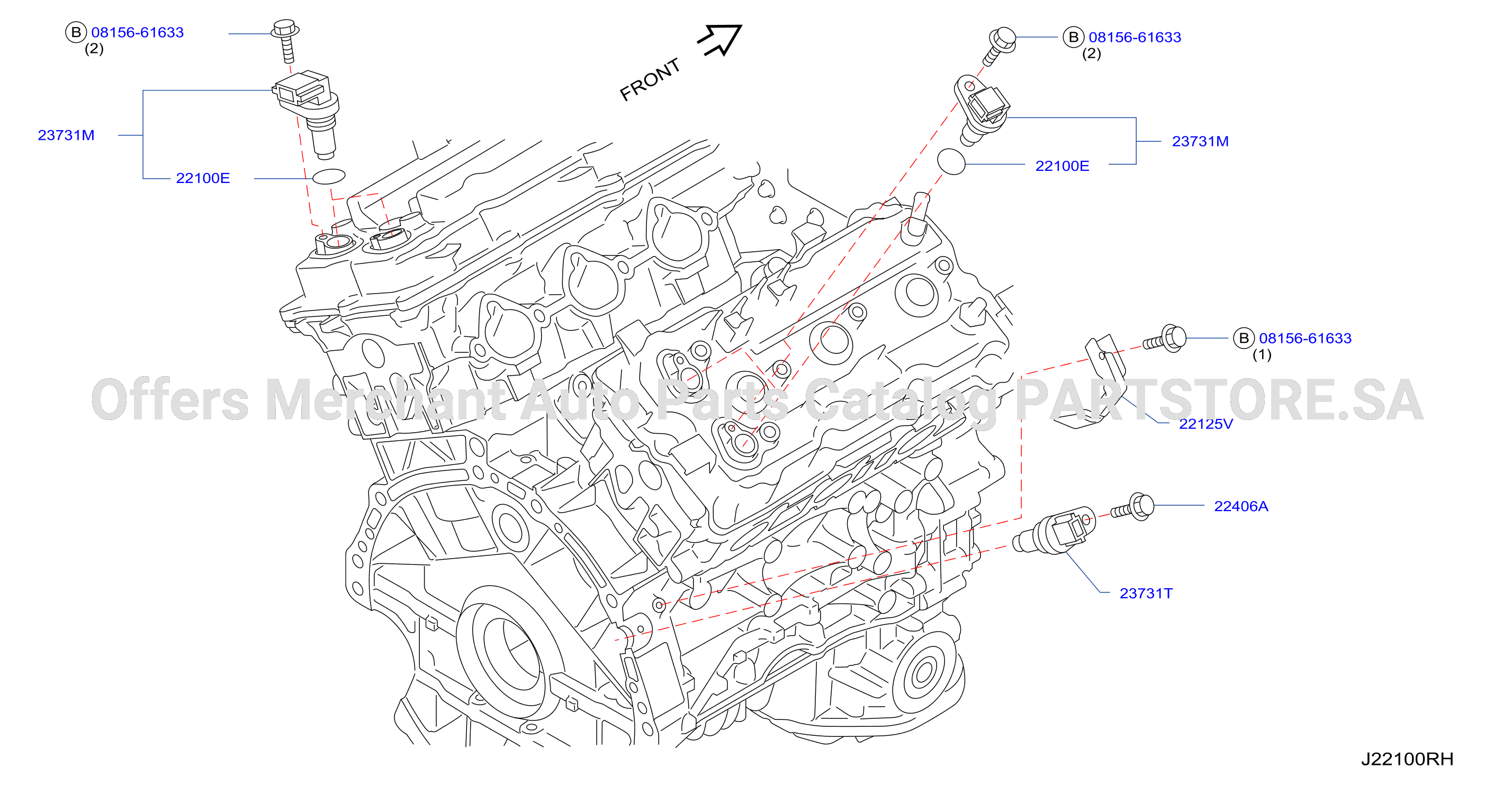 Distributor Ignition Timing Sensor