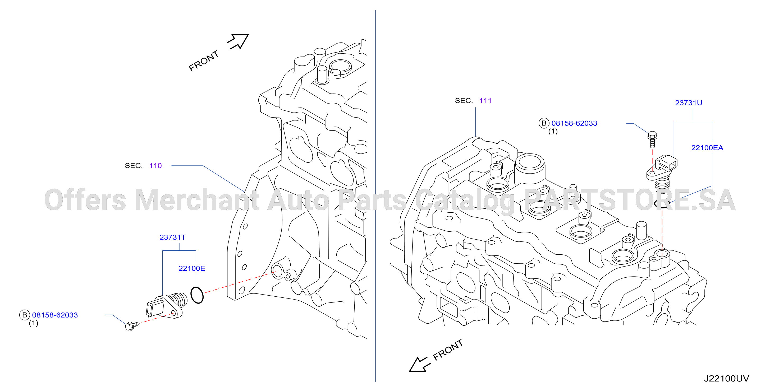 Distributor Ignition Timing Sensor