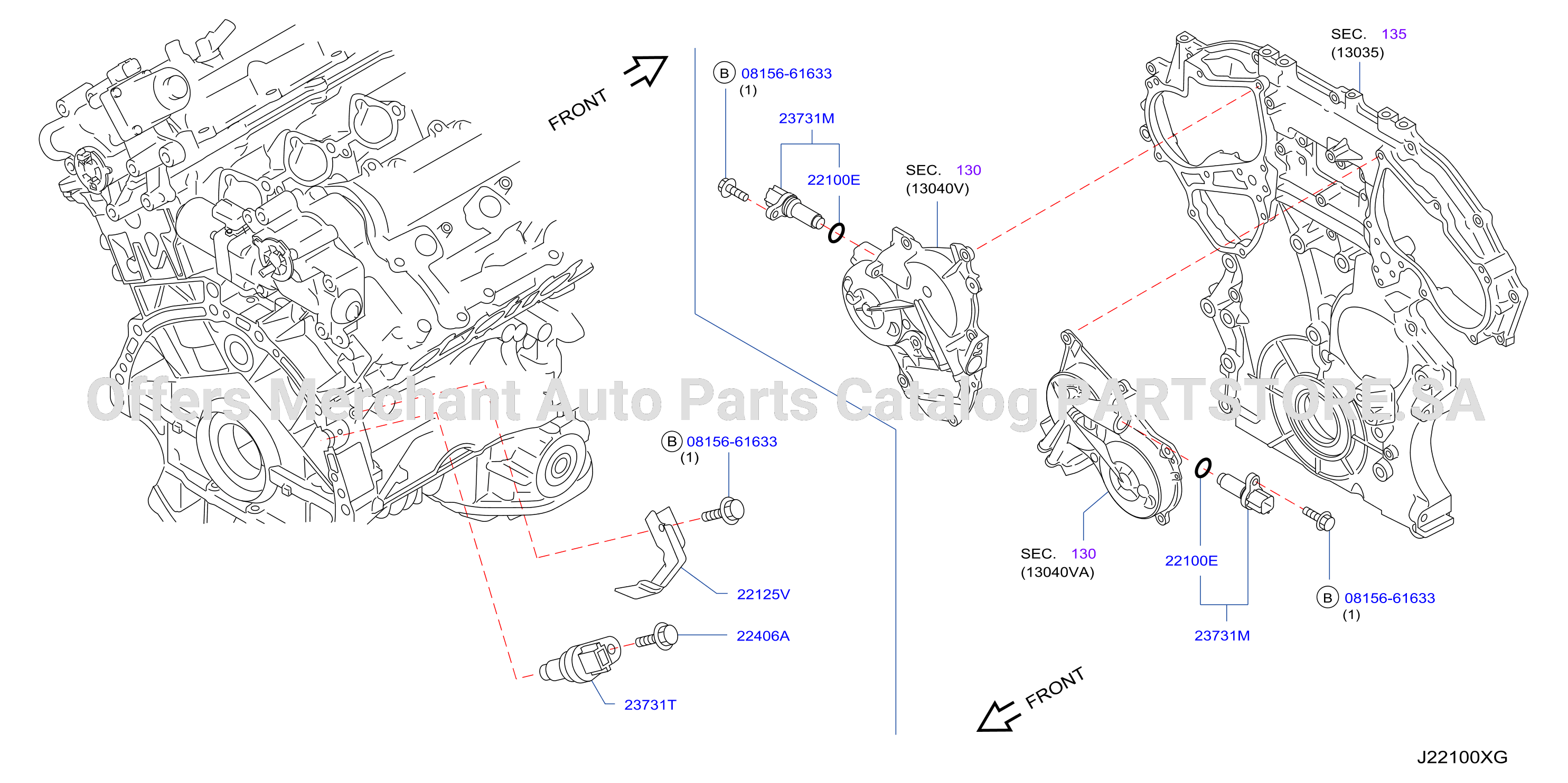 Distributor Ignition Timing Sensor