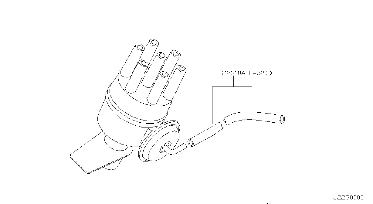 Engine Control Vacuum Piping