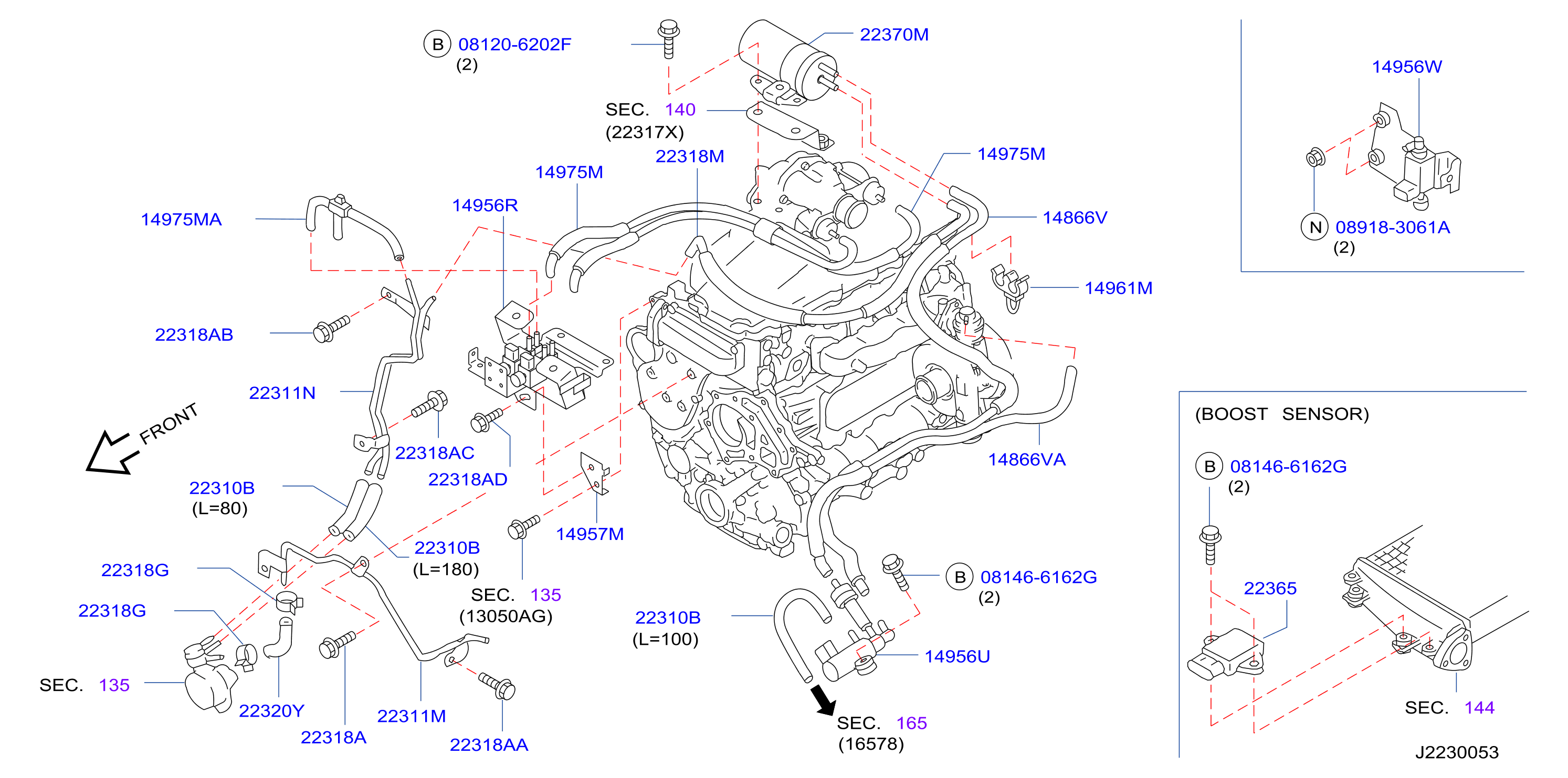 Engine Control Vacuum Piping