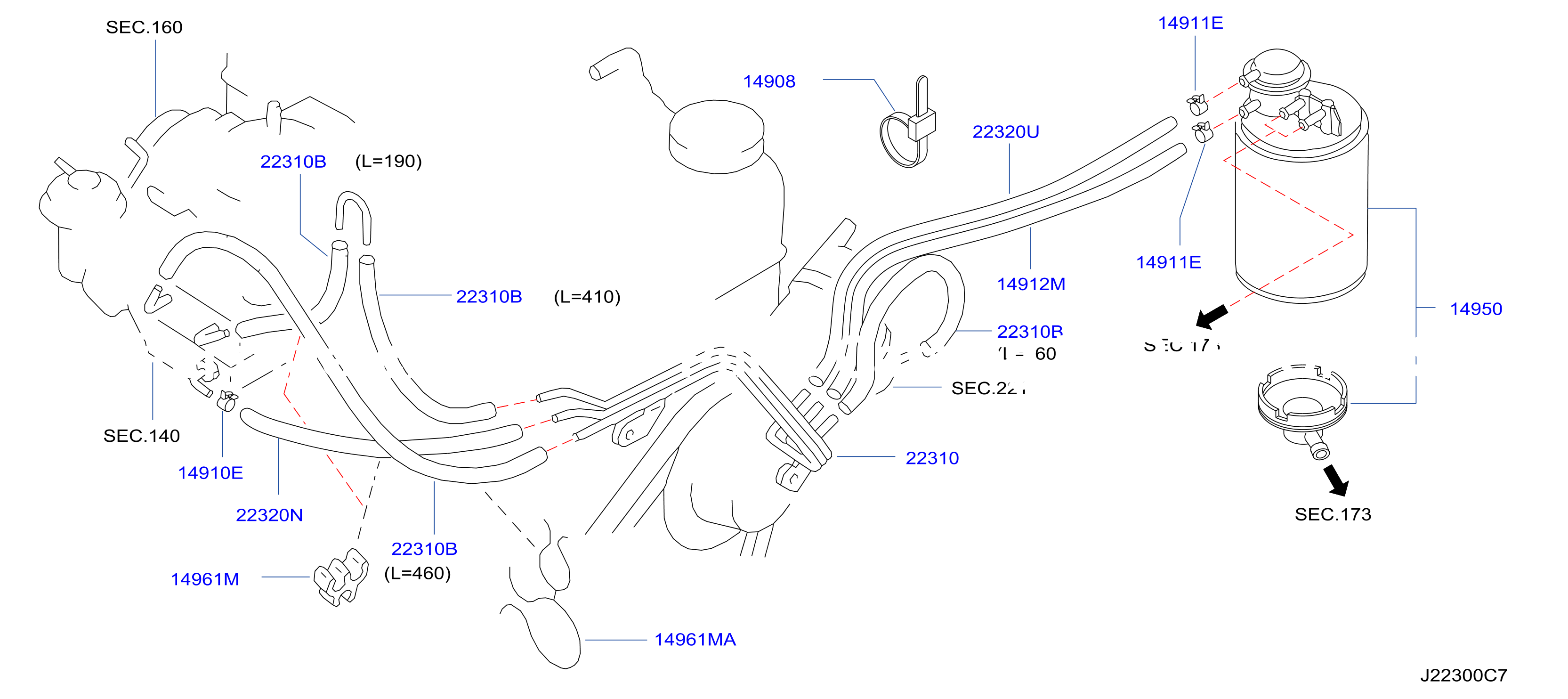 Engine Control Vacuum Piping