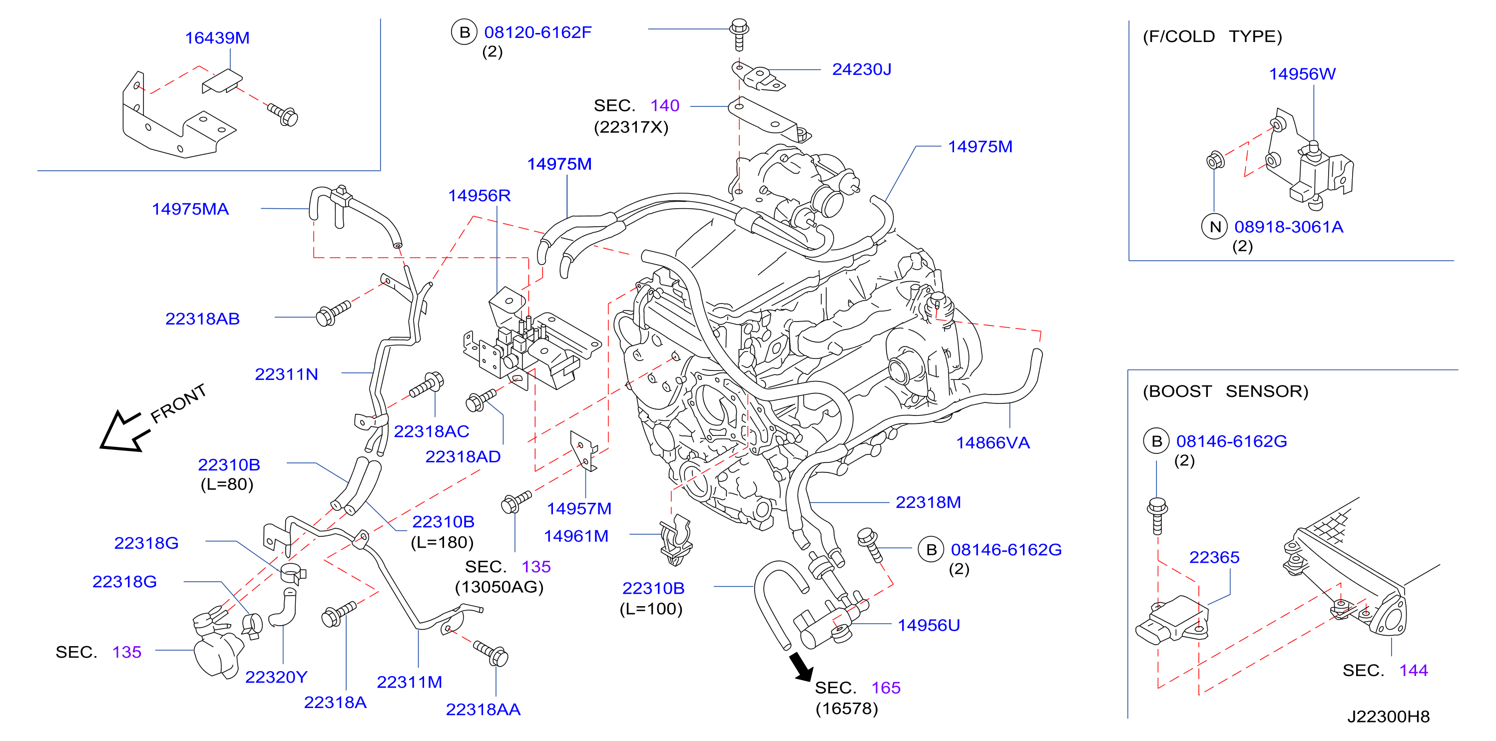 Engine Control Vacuum Piping