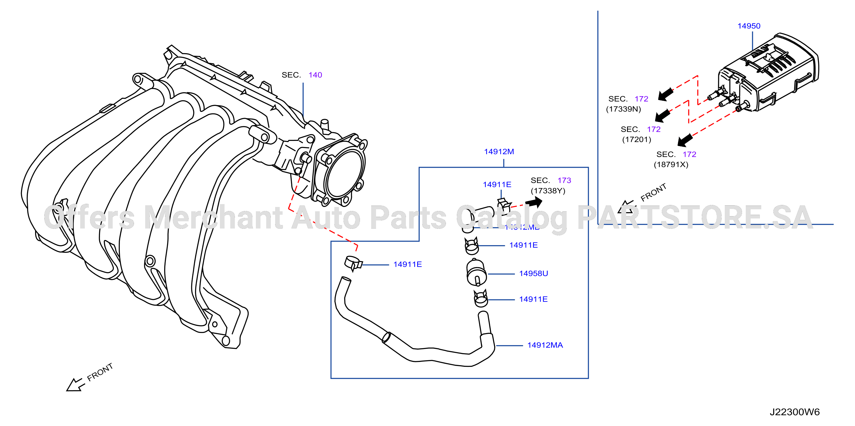 Engine Control Vacuum Piping