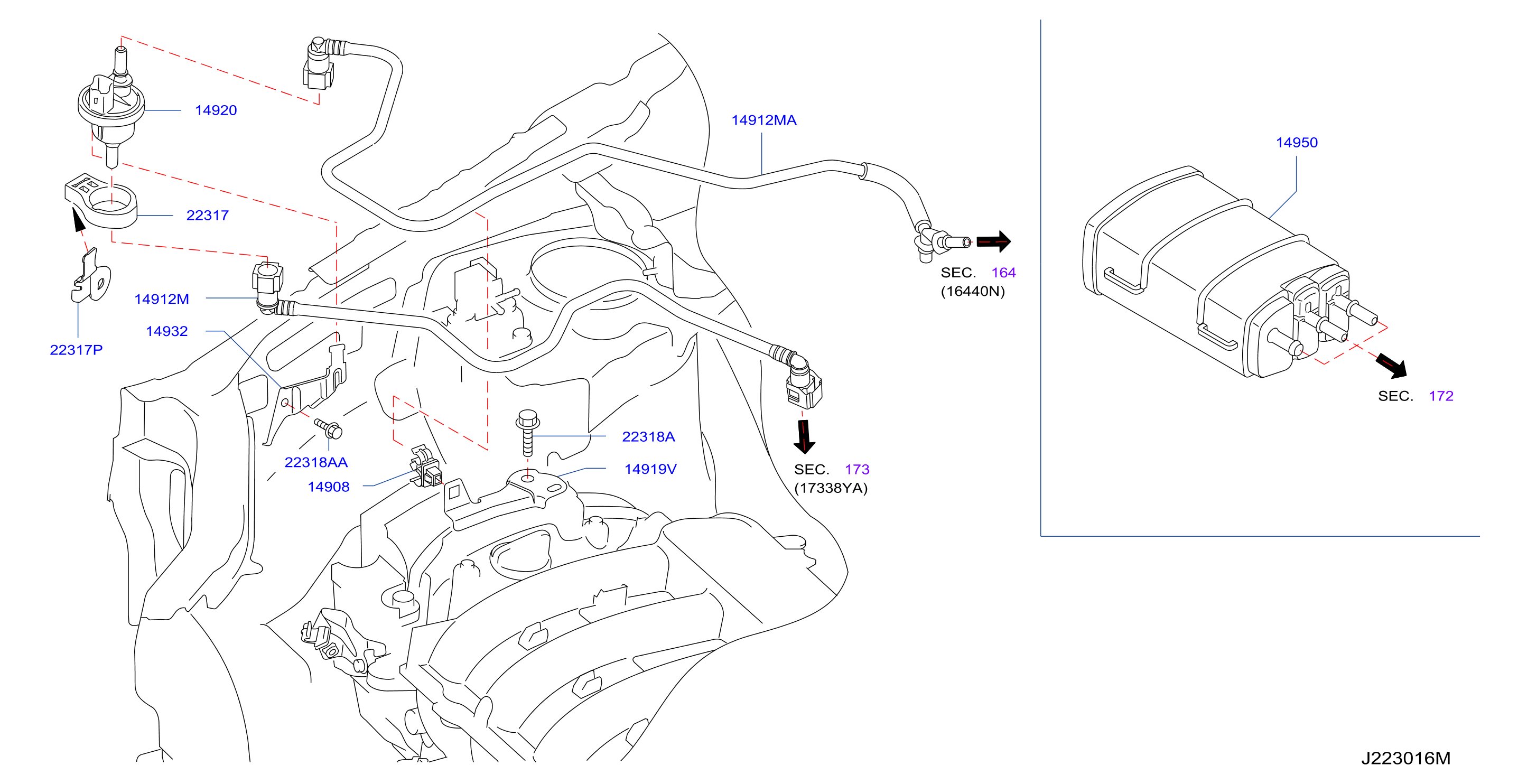 Engine Control Vacuum Piping