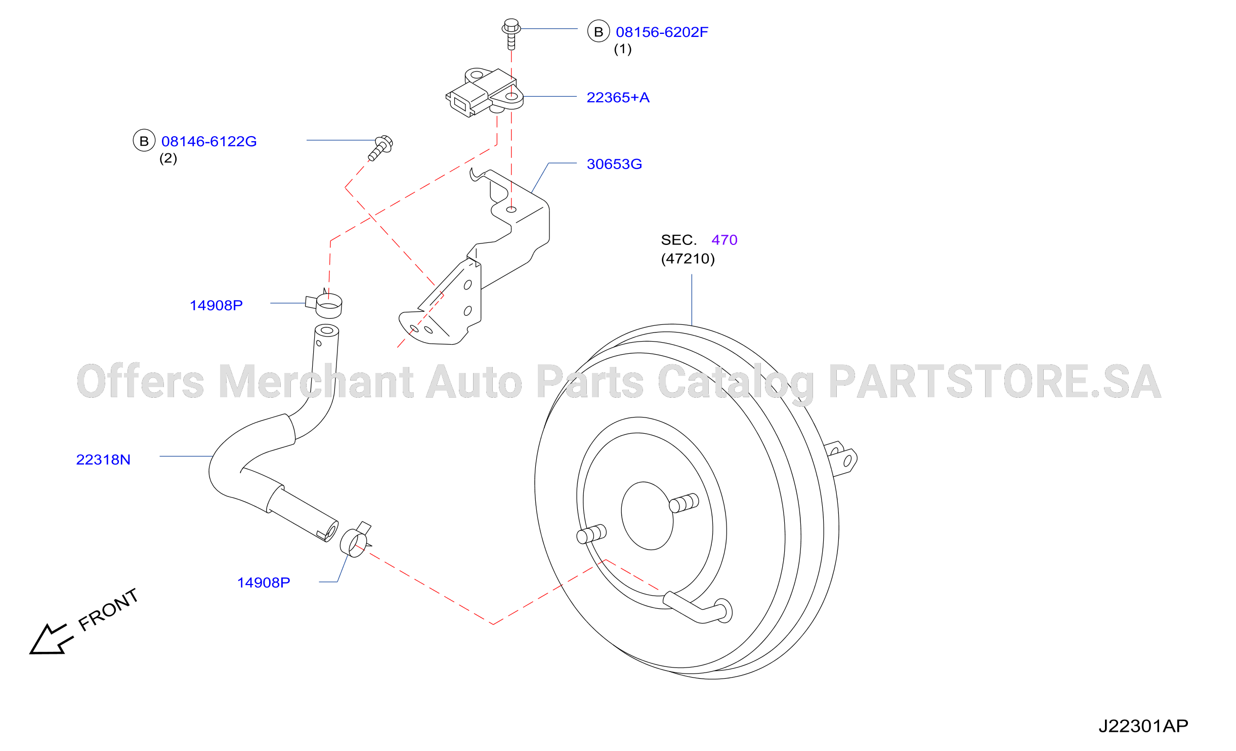 Engine Control Vacuum Piping Vac Piping