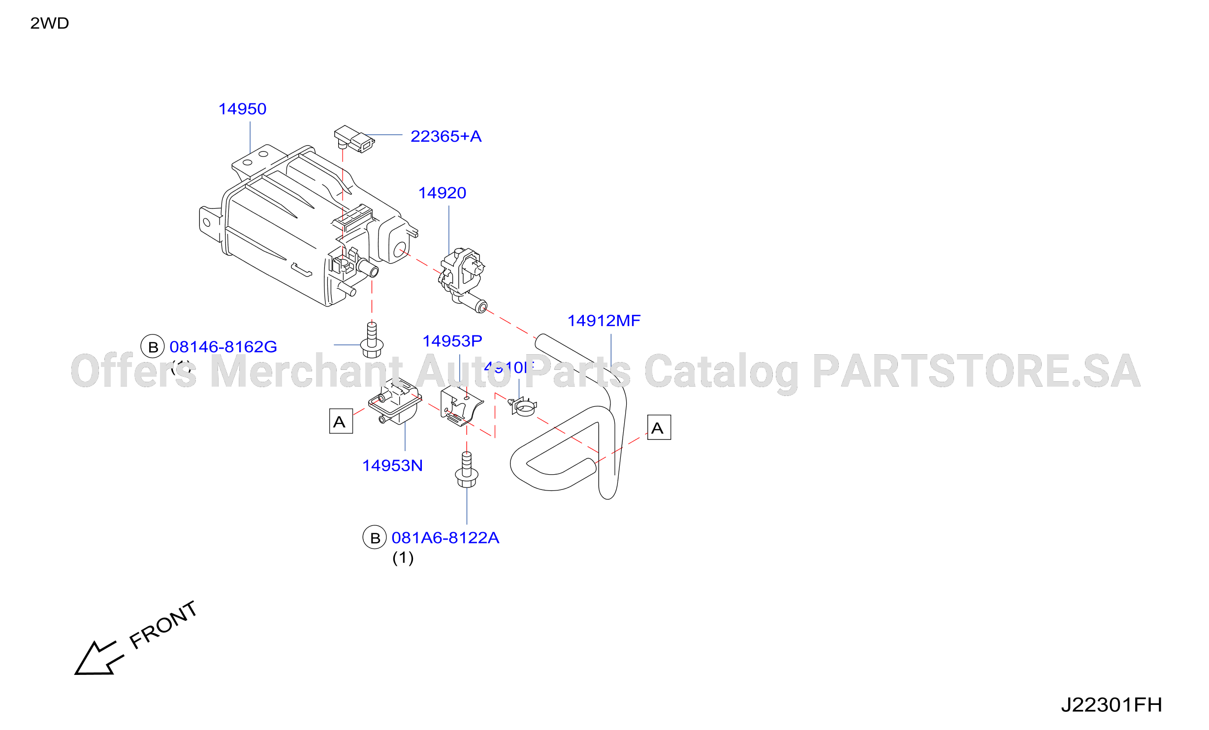 Engine Control Vacuum Piping Canister Vac Purge Hose For Kra