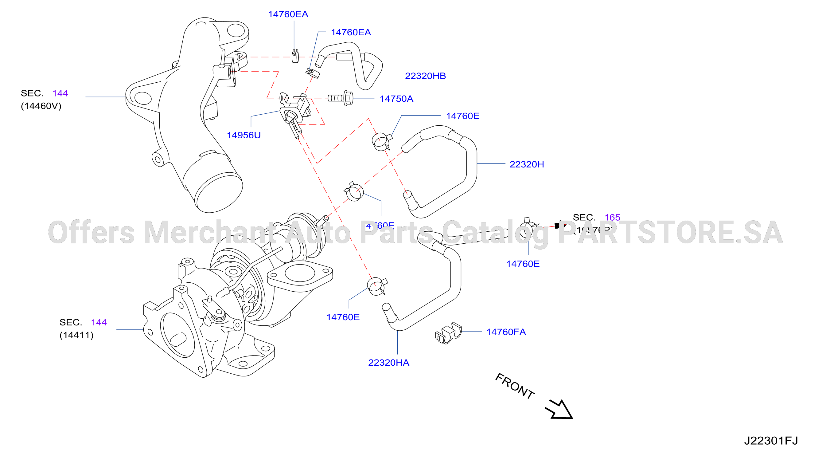 Engine Control Vacuum Piping Sol Assy For Kra