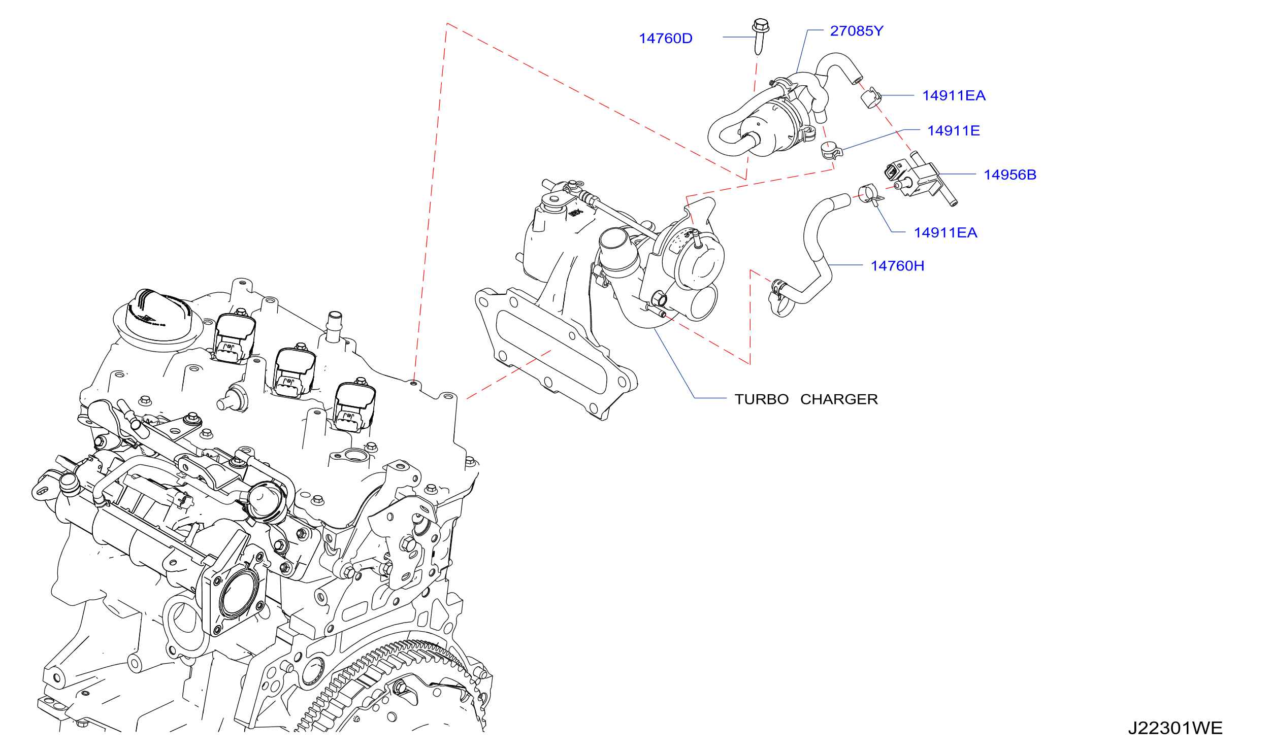Engine Control Vacuum Piping Vac Piping