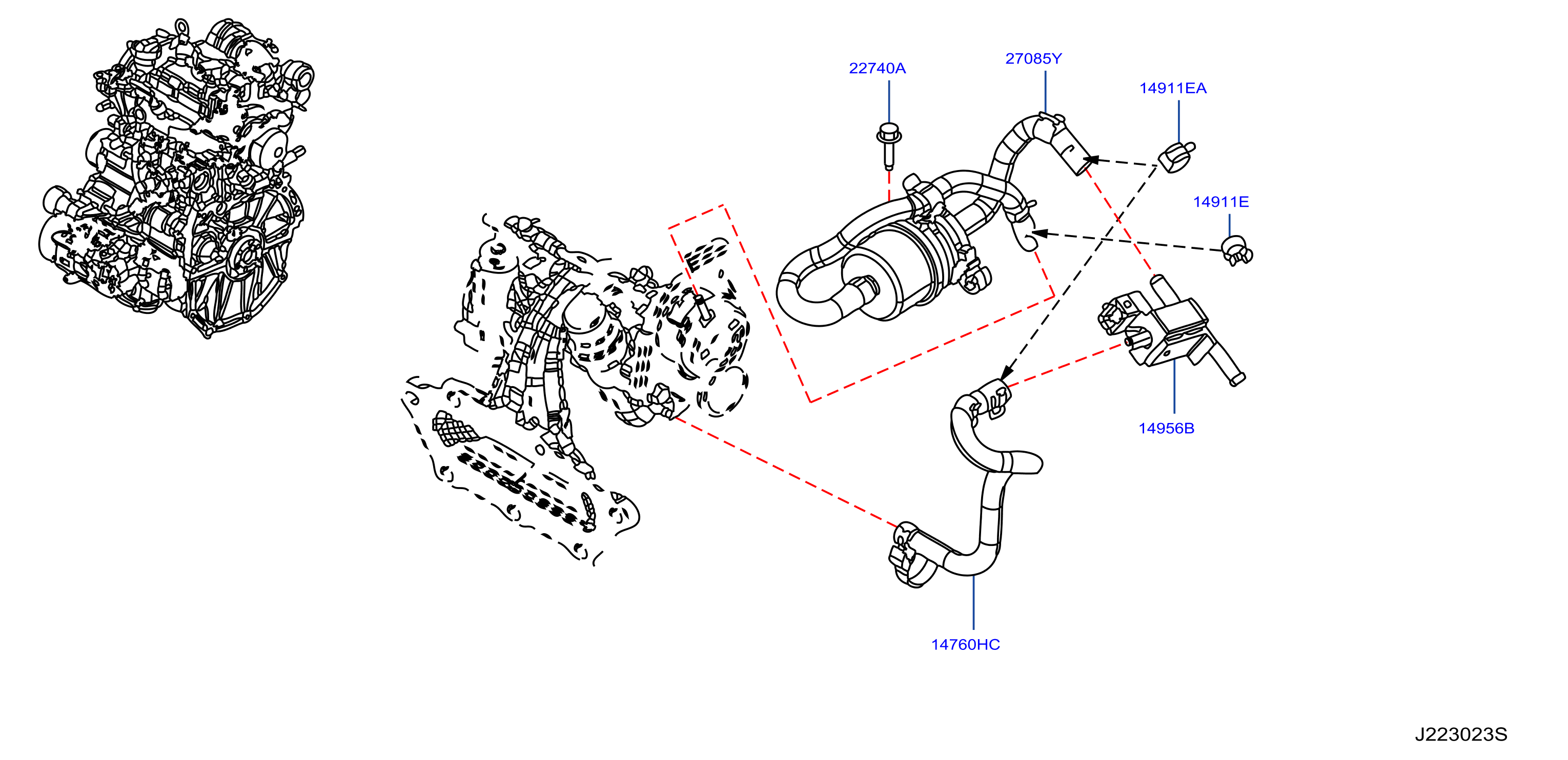 Engine Control Vacuum Piping Vac Piping
