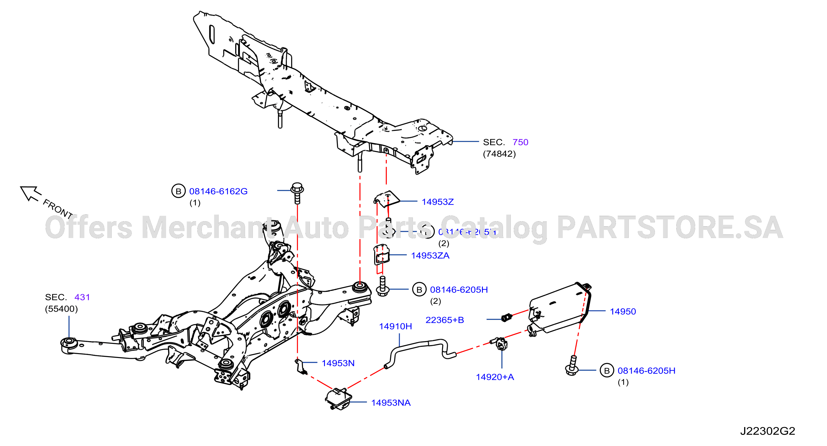 Engine Control Vacuum Piping Mex Canister