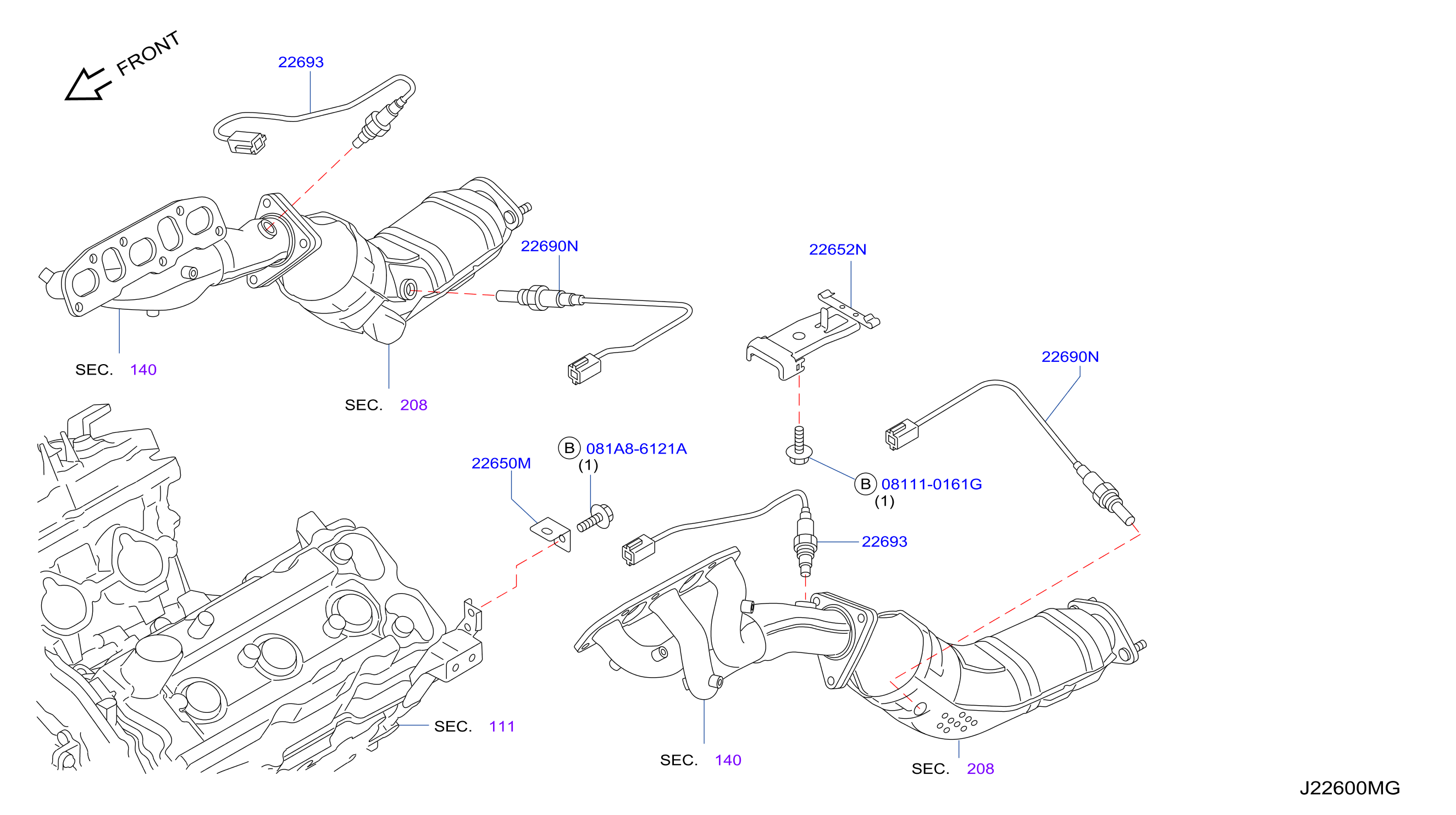 Engine Control Module O2 Sensor