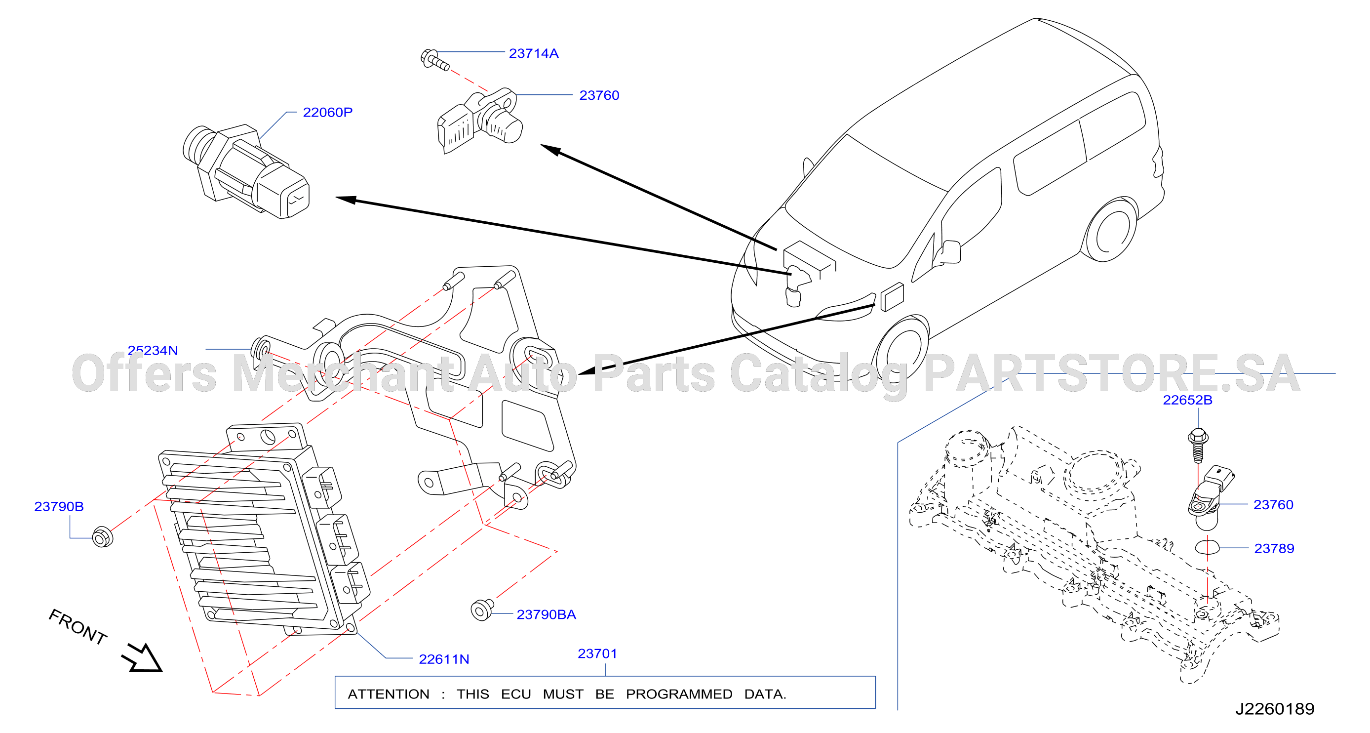 Engine Control Module Engine Ecu