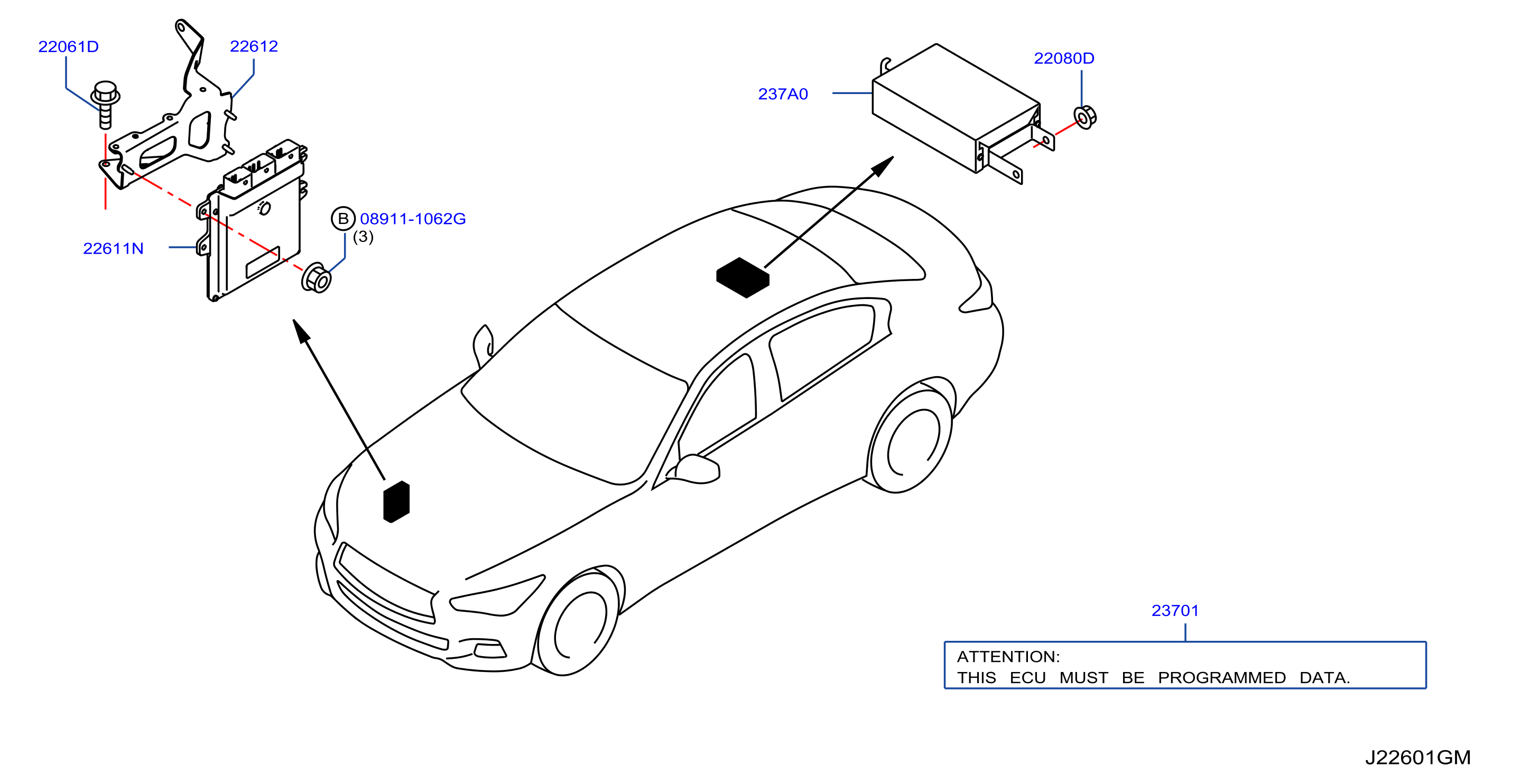 Engine Control Module Ecm Hybrid Cont Mod
