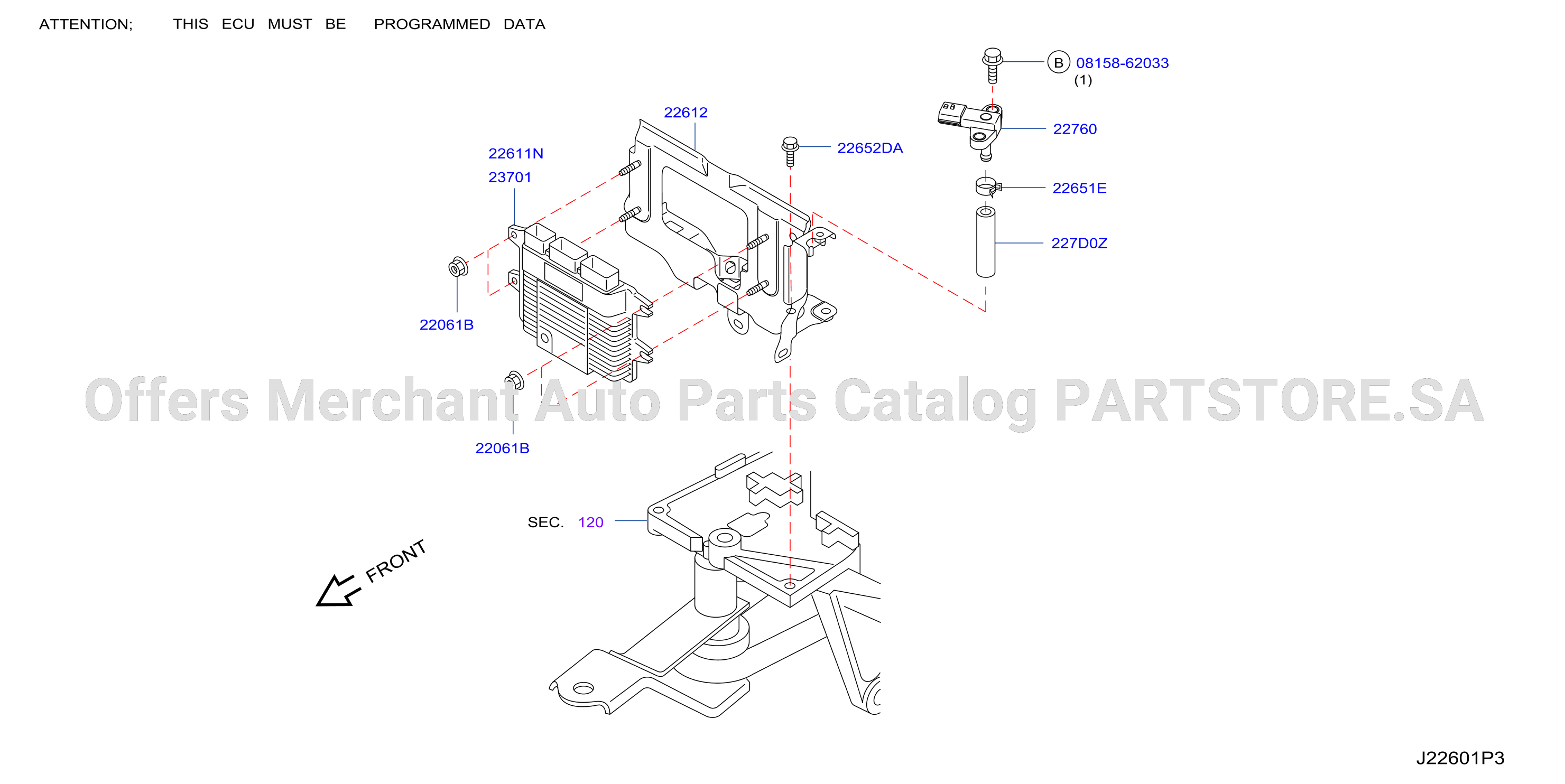 Engine Control Module Mt Cvt Ecm Sensor