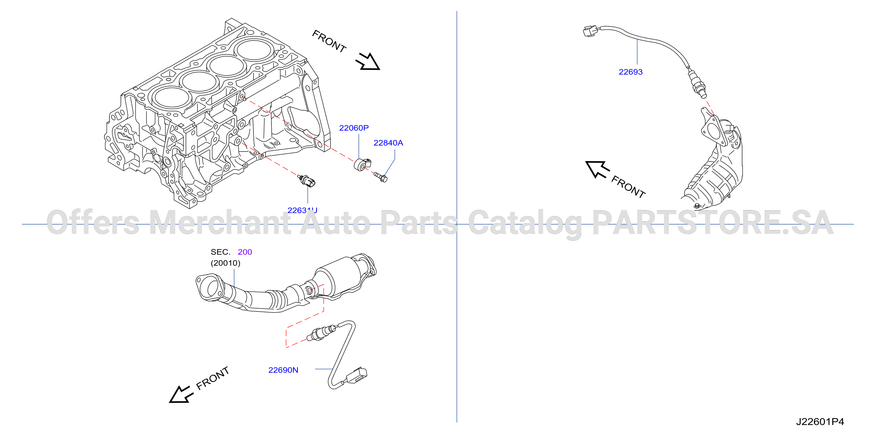 Engine Control Module Mt Cvt Sensor