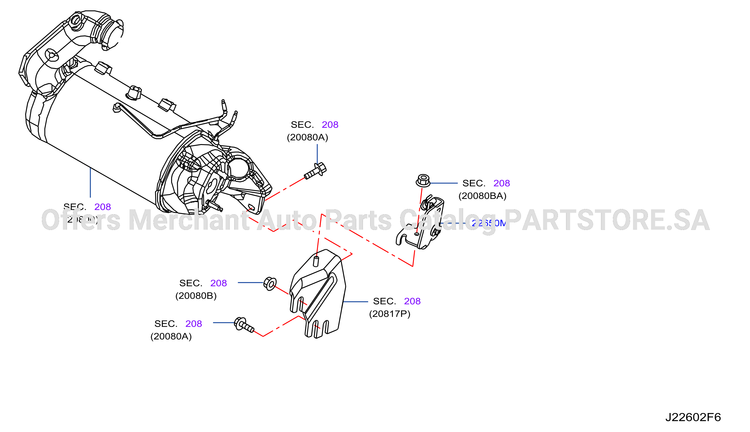 Engine Control Module Fitting Part