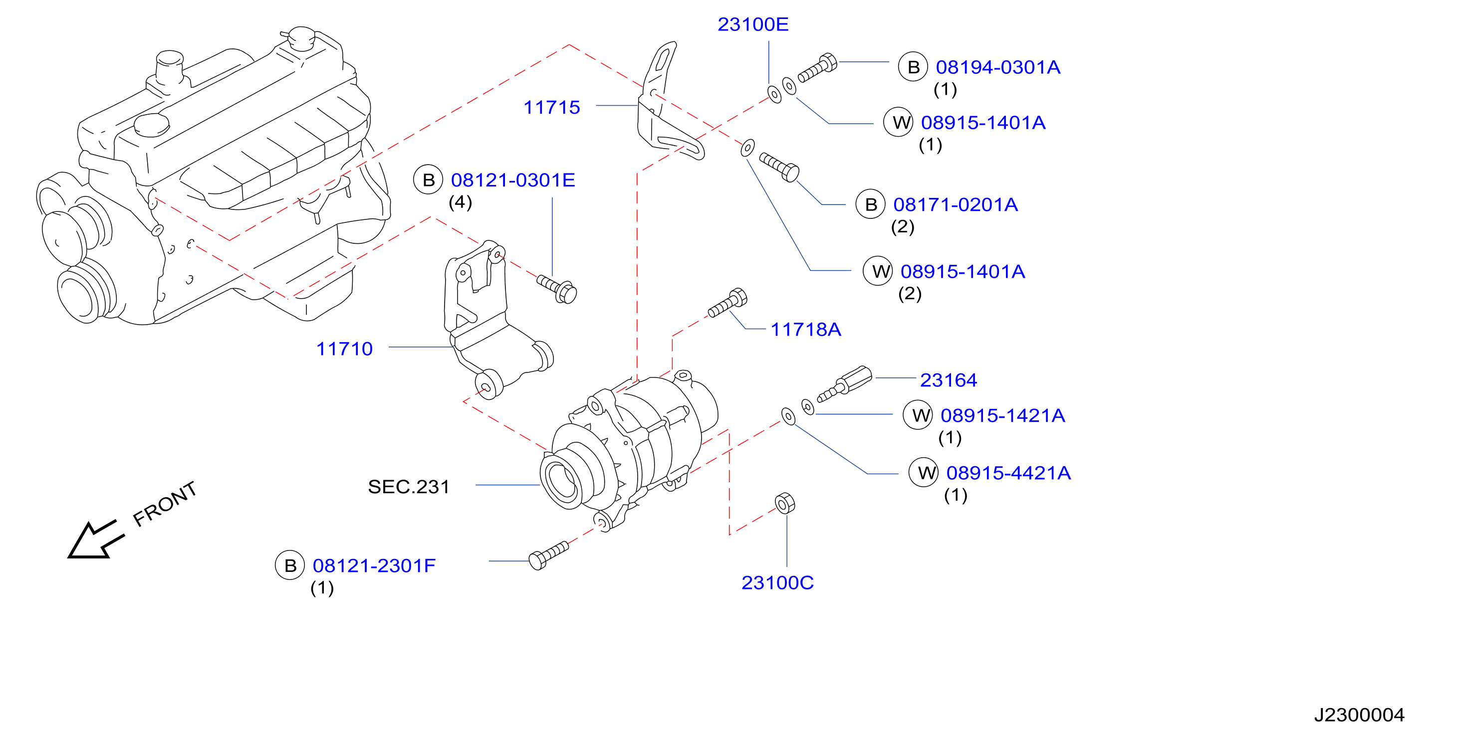 Alternator Fitting