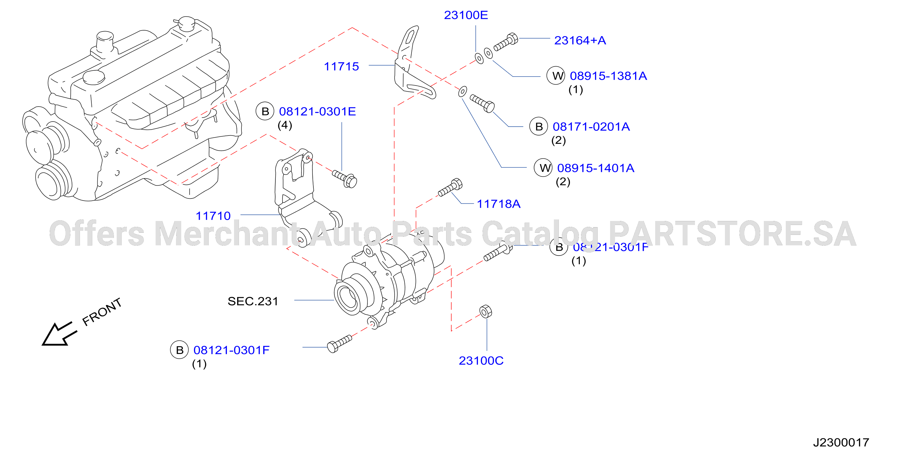 Alternator Fitting