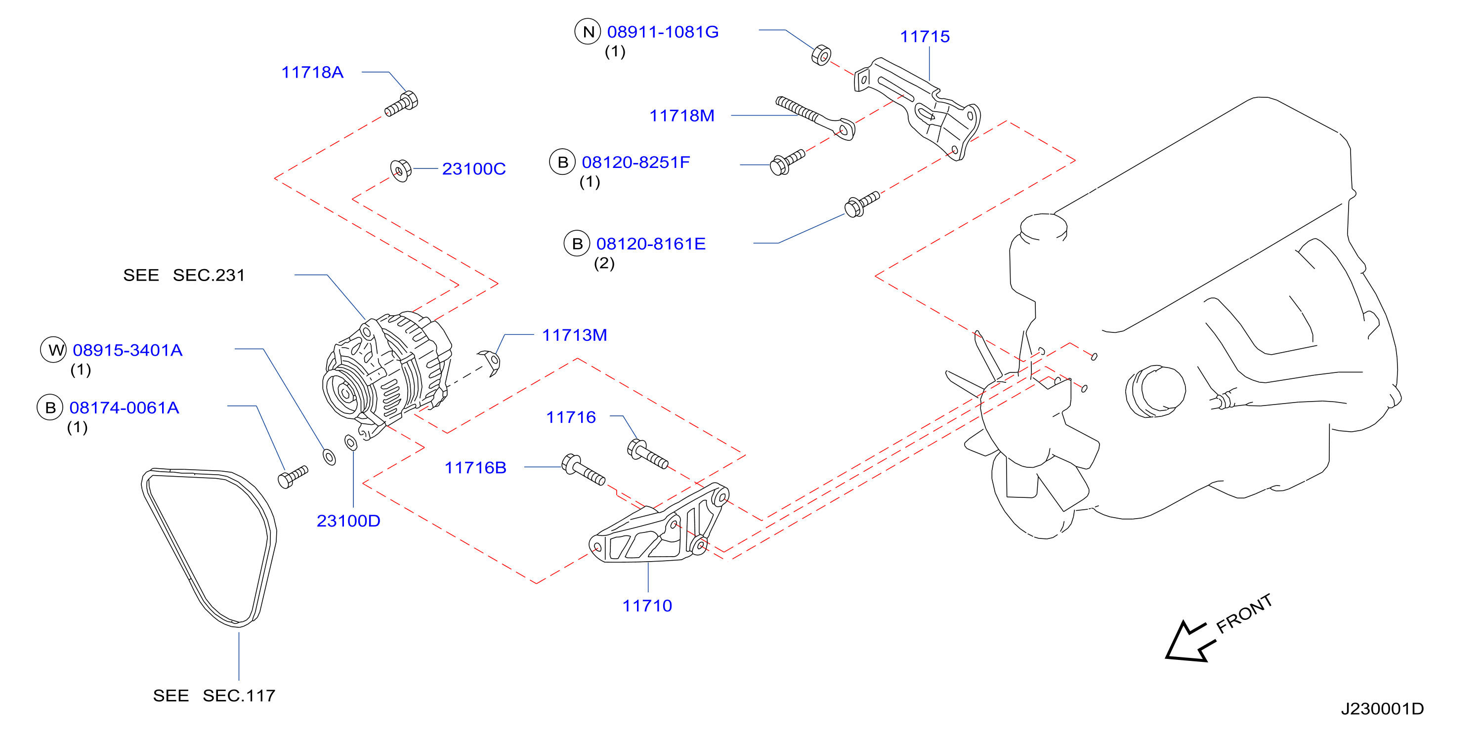 Alternator Fitting