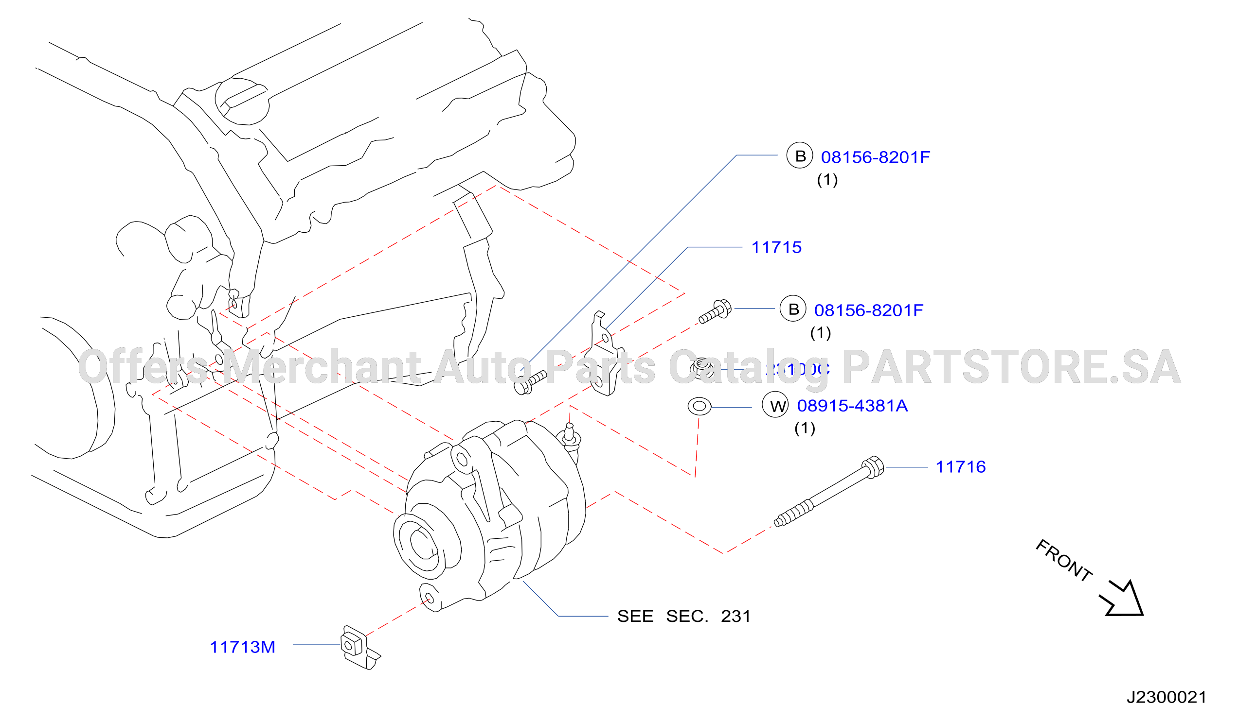 Alternator Fitting