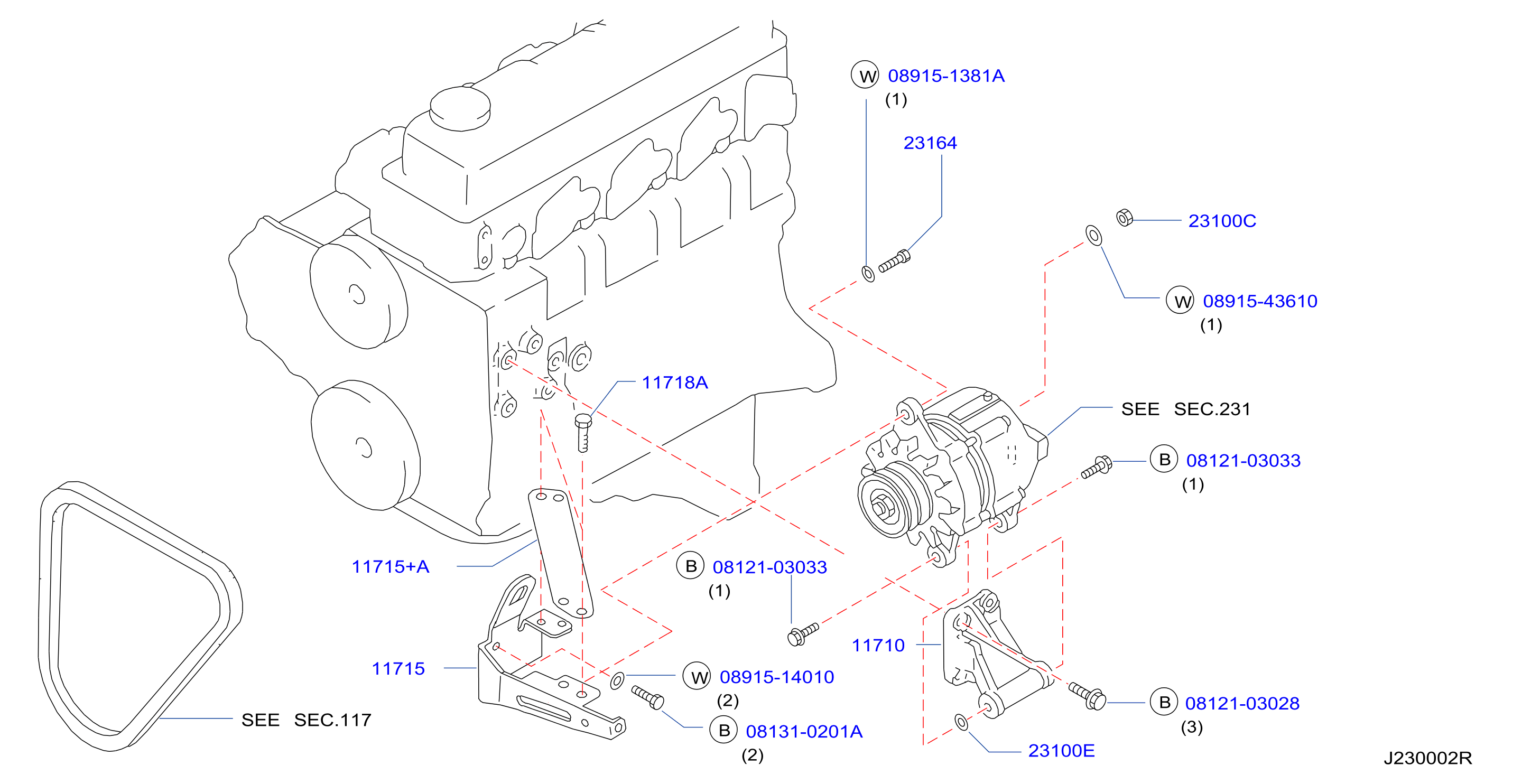 Alternator Fitting