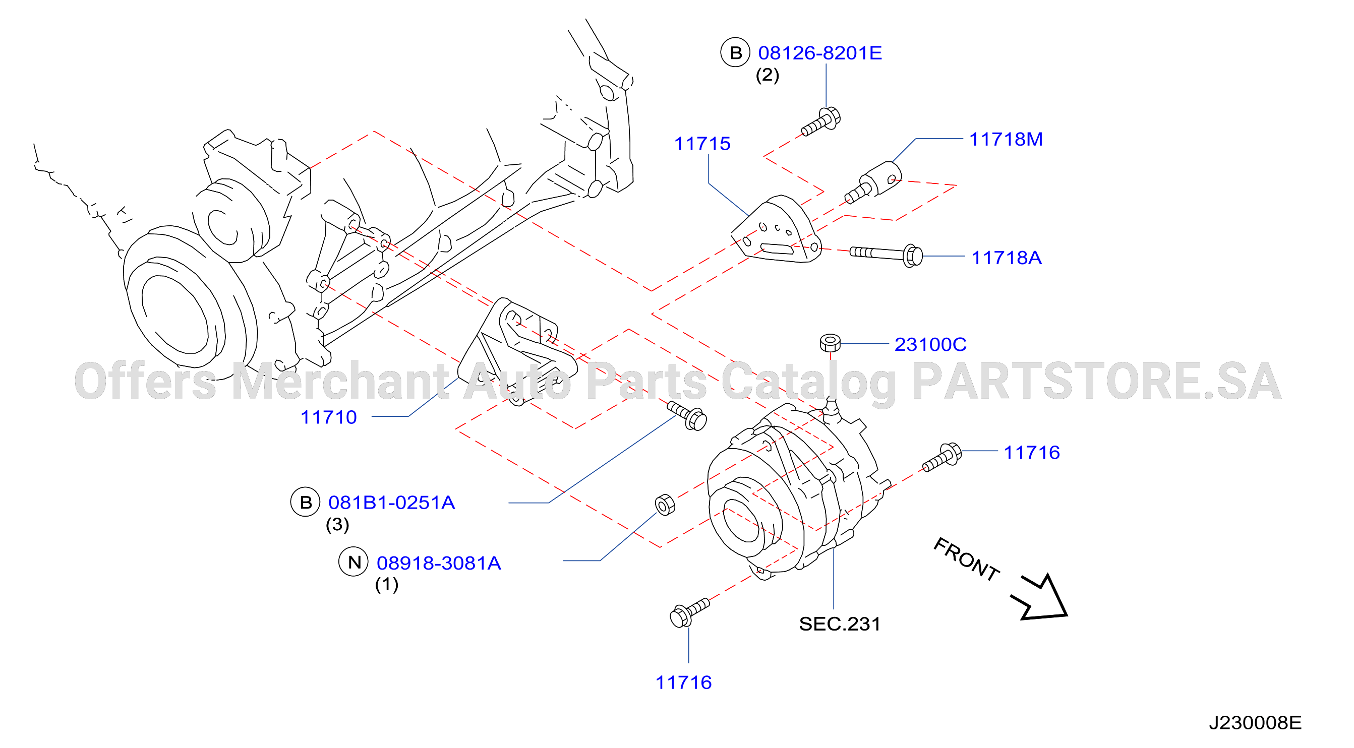 Alternator Fitting
