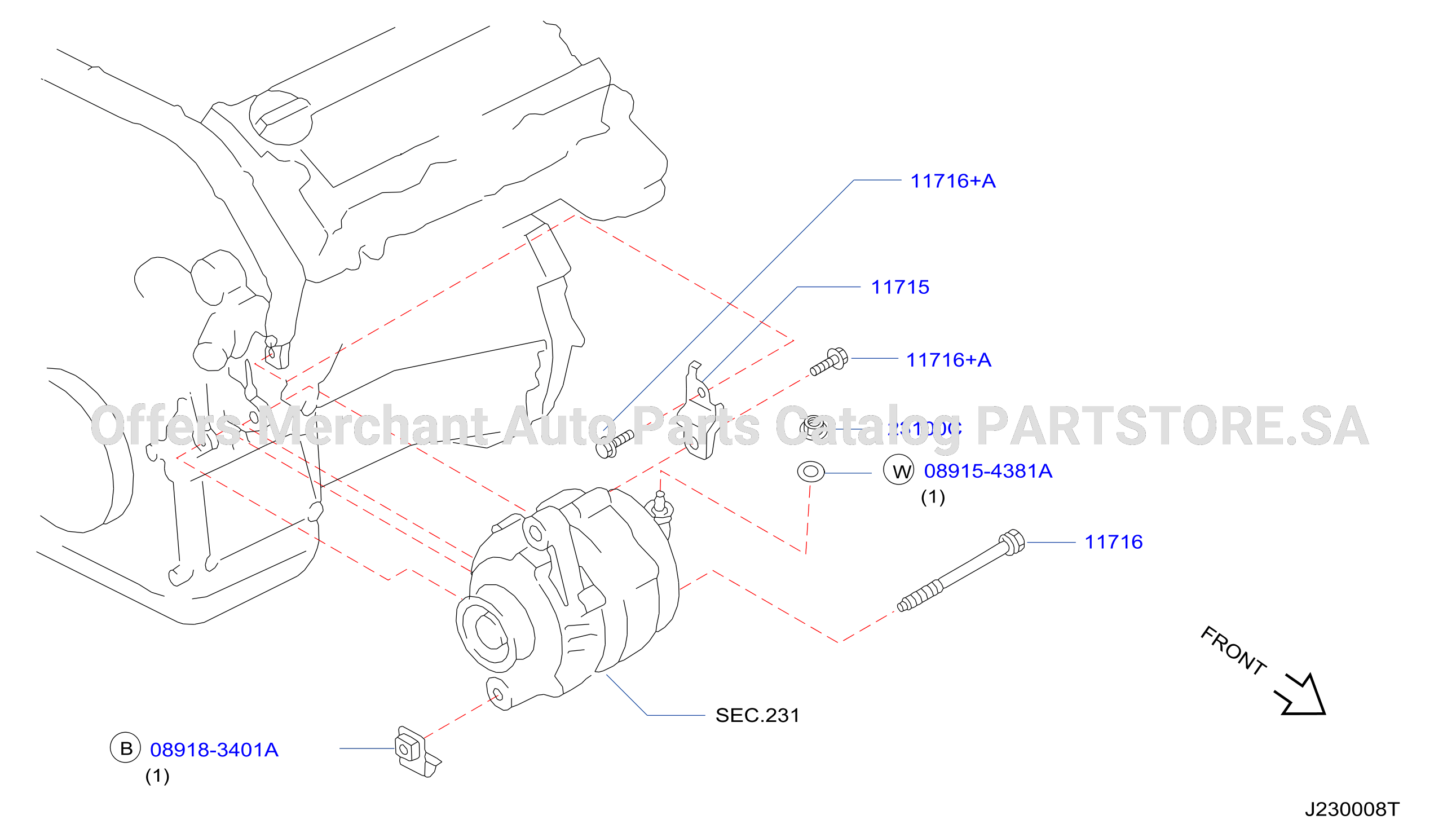 Alternator Fitting