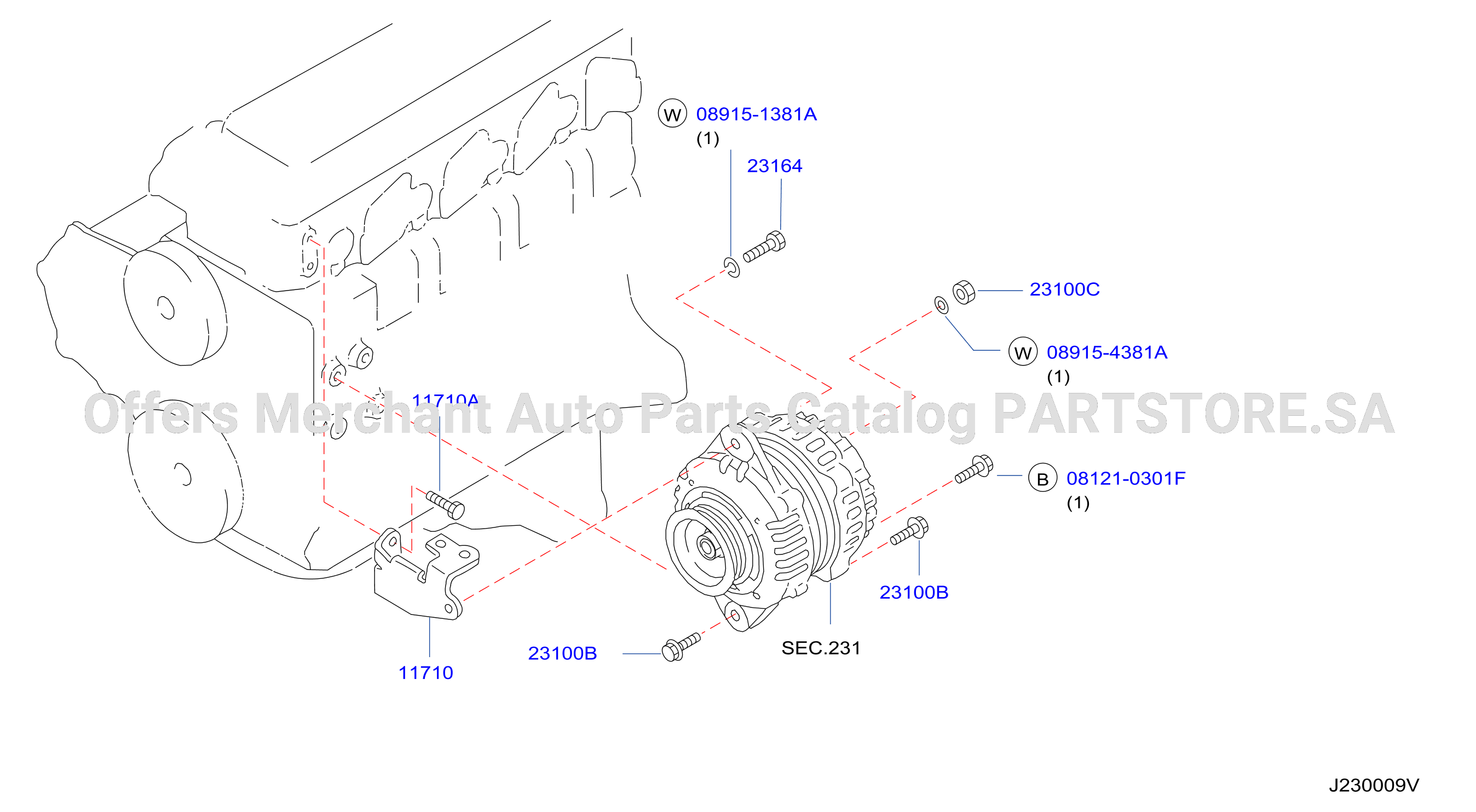 Alternator Fitting
