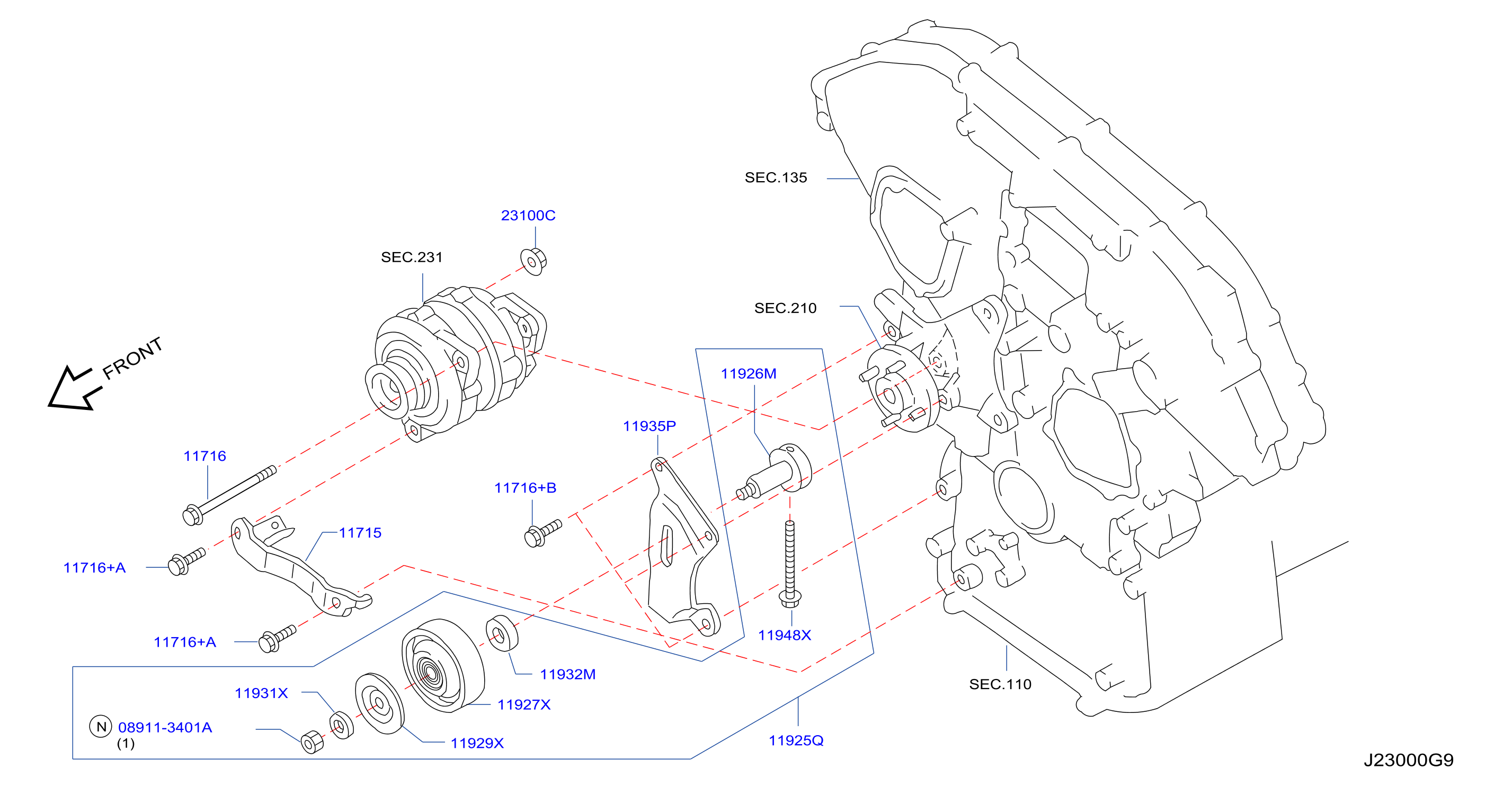 Alternator Fitting