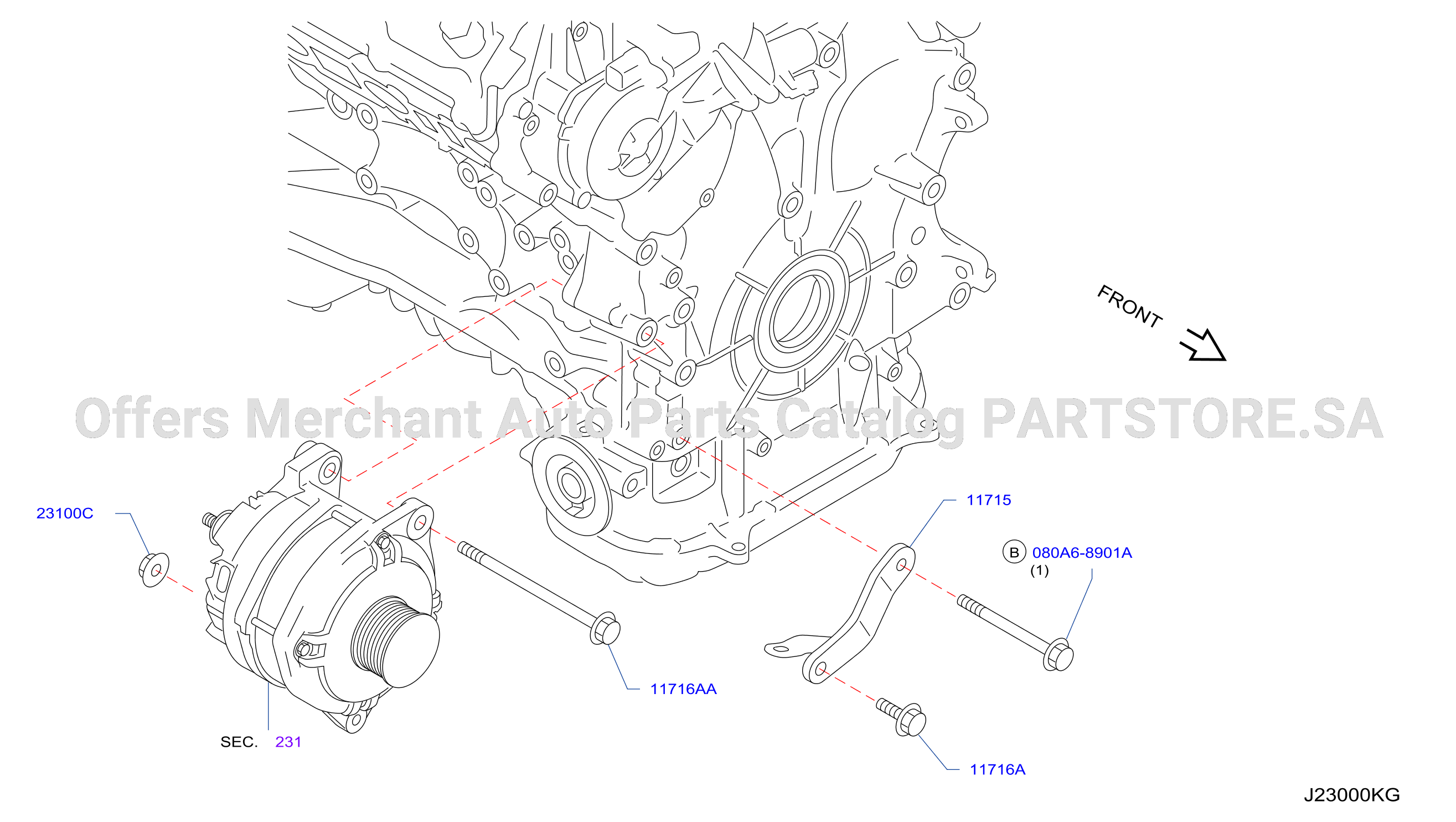 Alternator Fitting