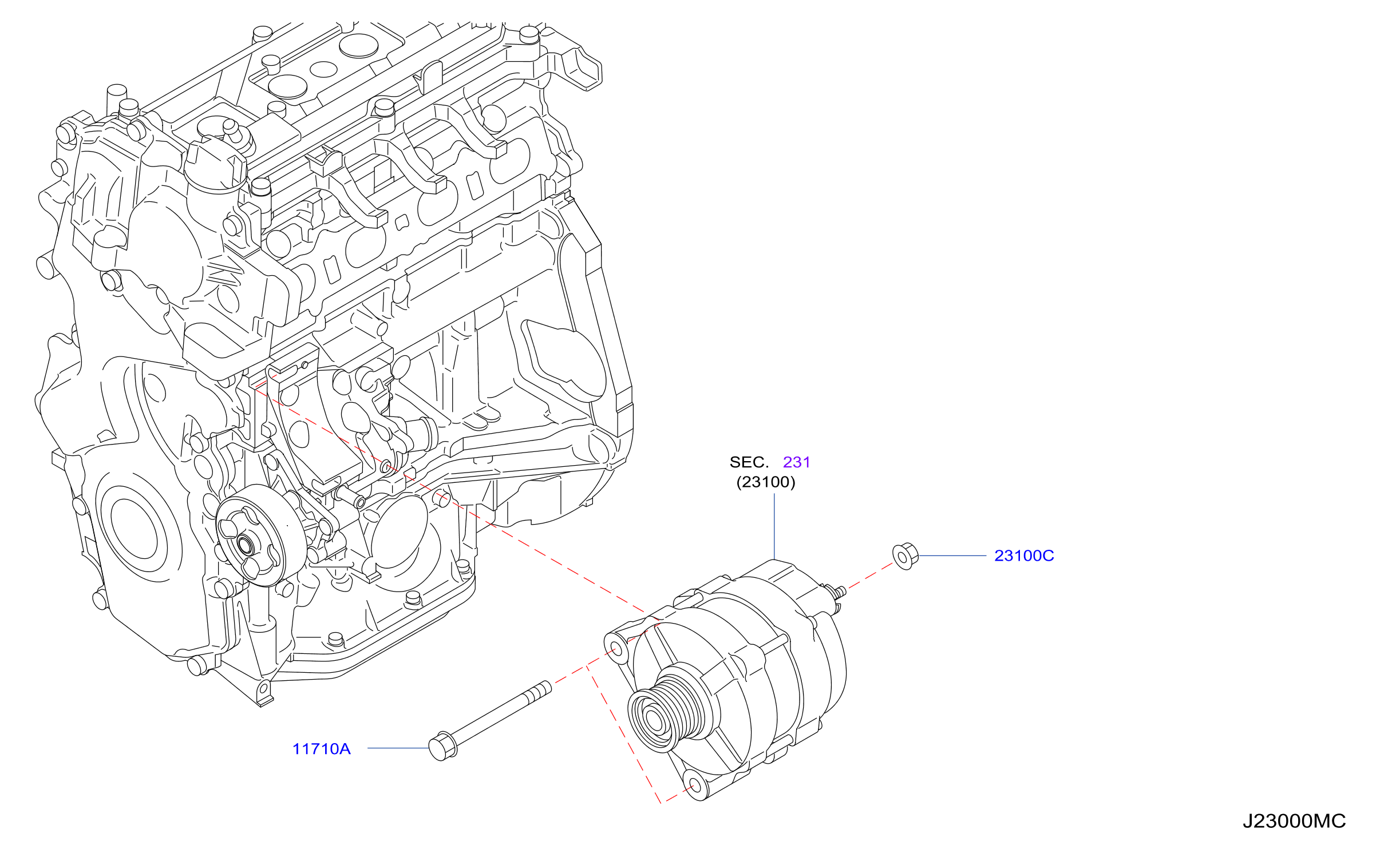 Alternator Fitting