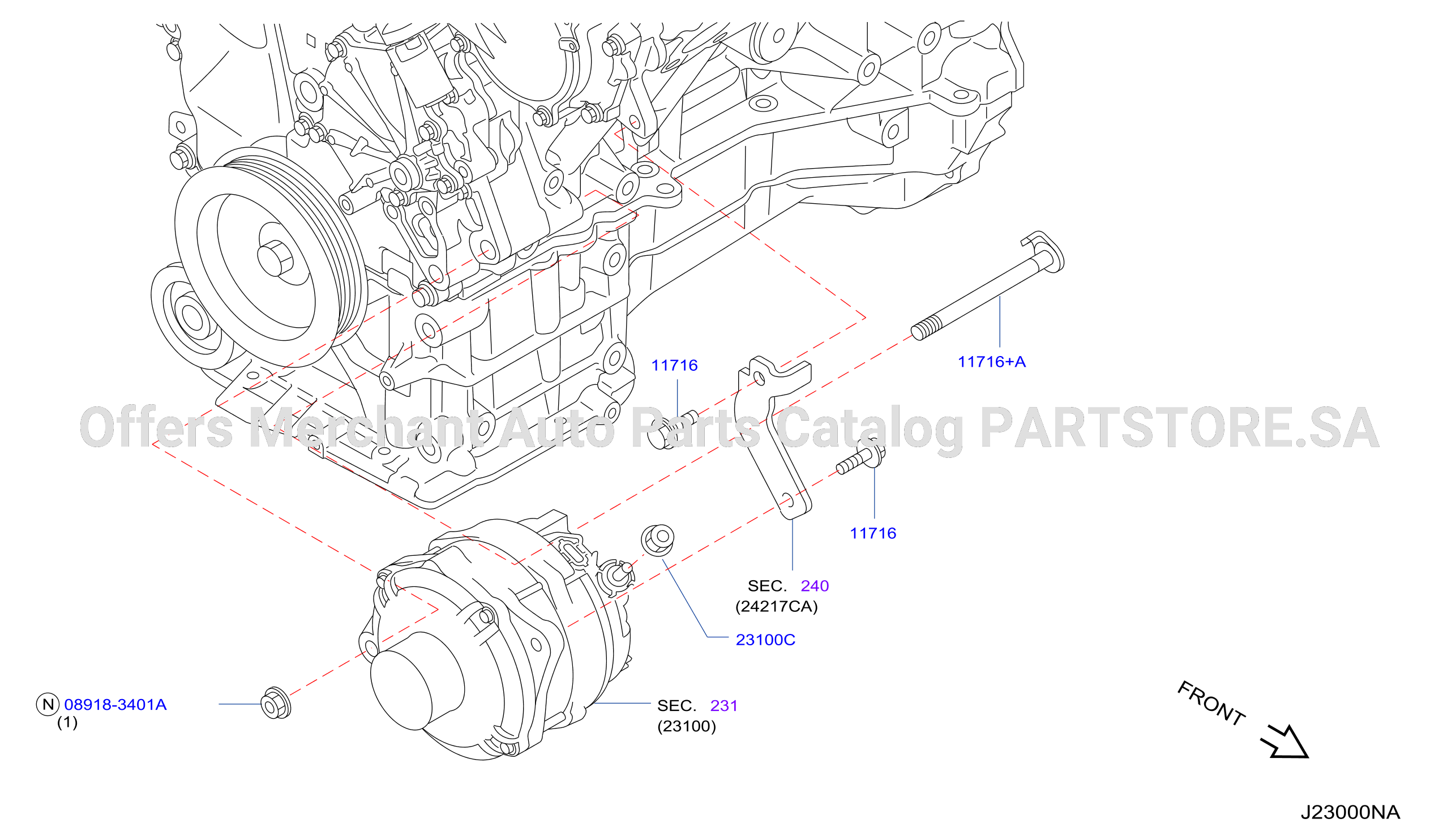 Alternator Fitting