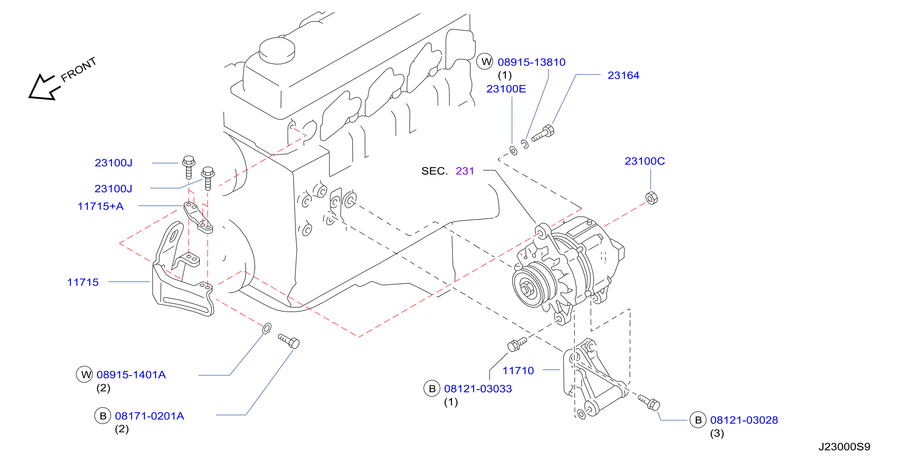 Alternator Fitting