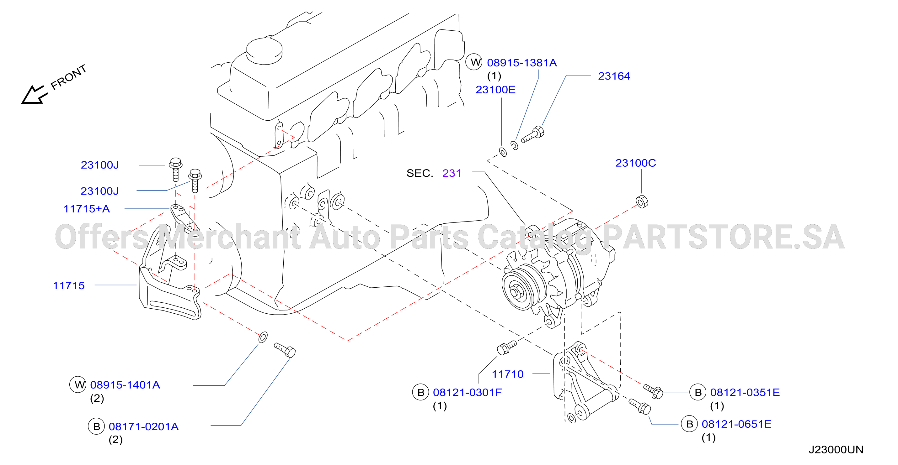 Alternator Fitting