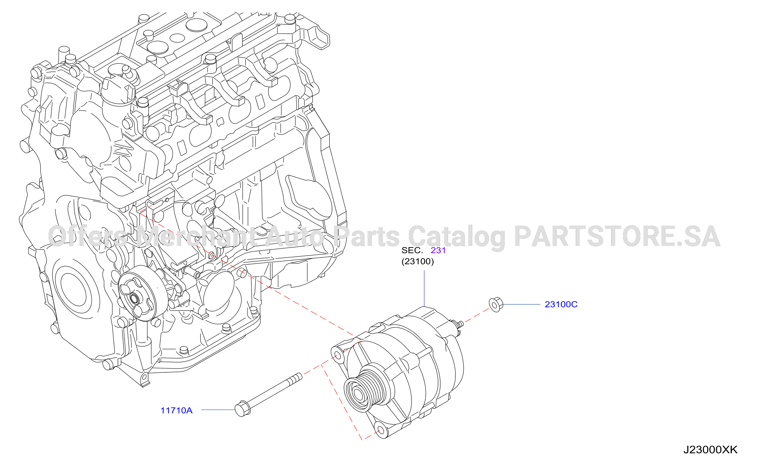 Alternator Fitting