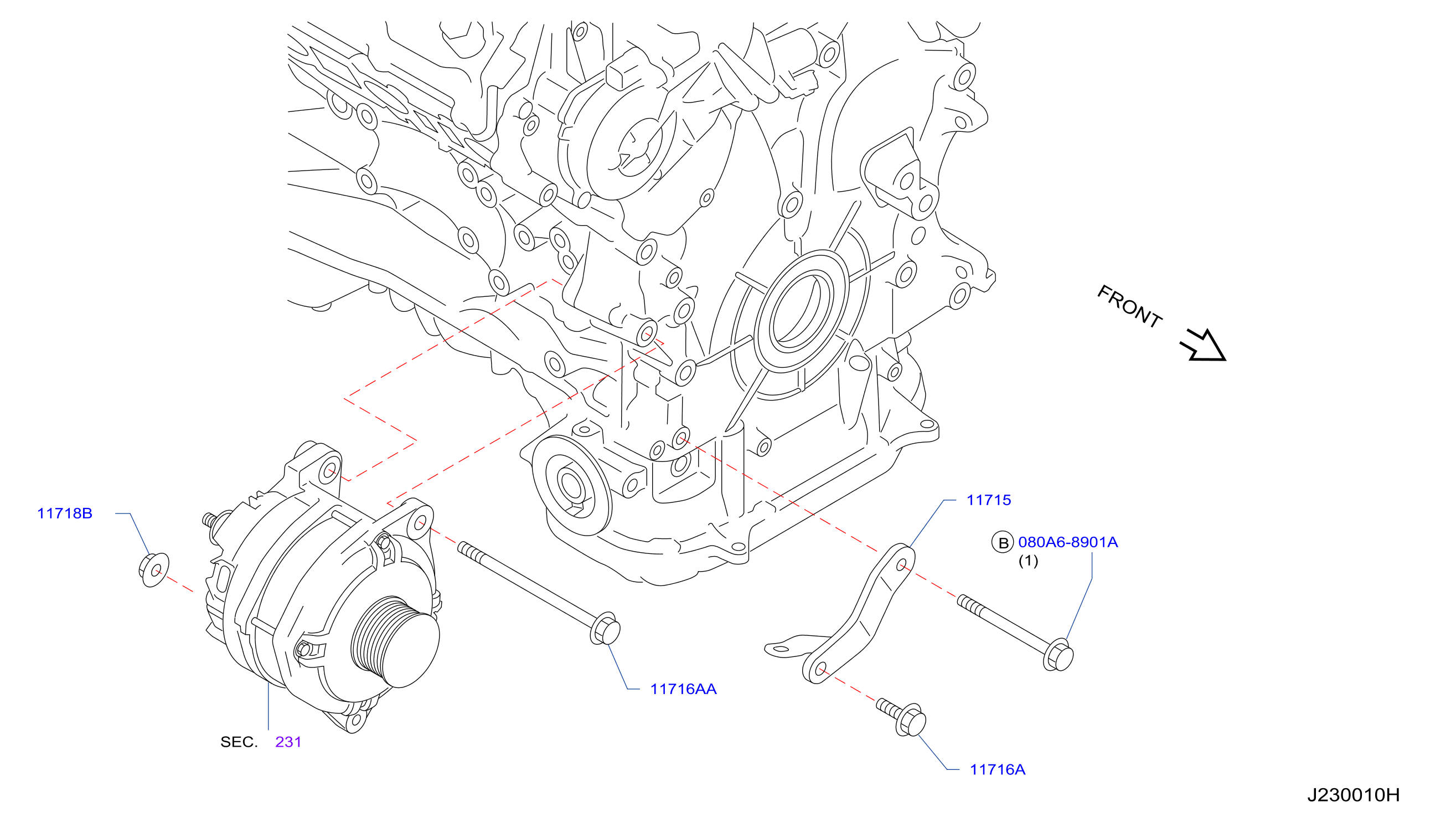 Alternator Fitting