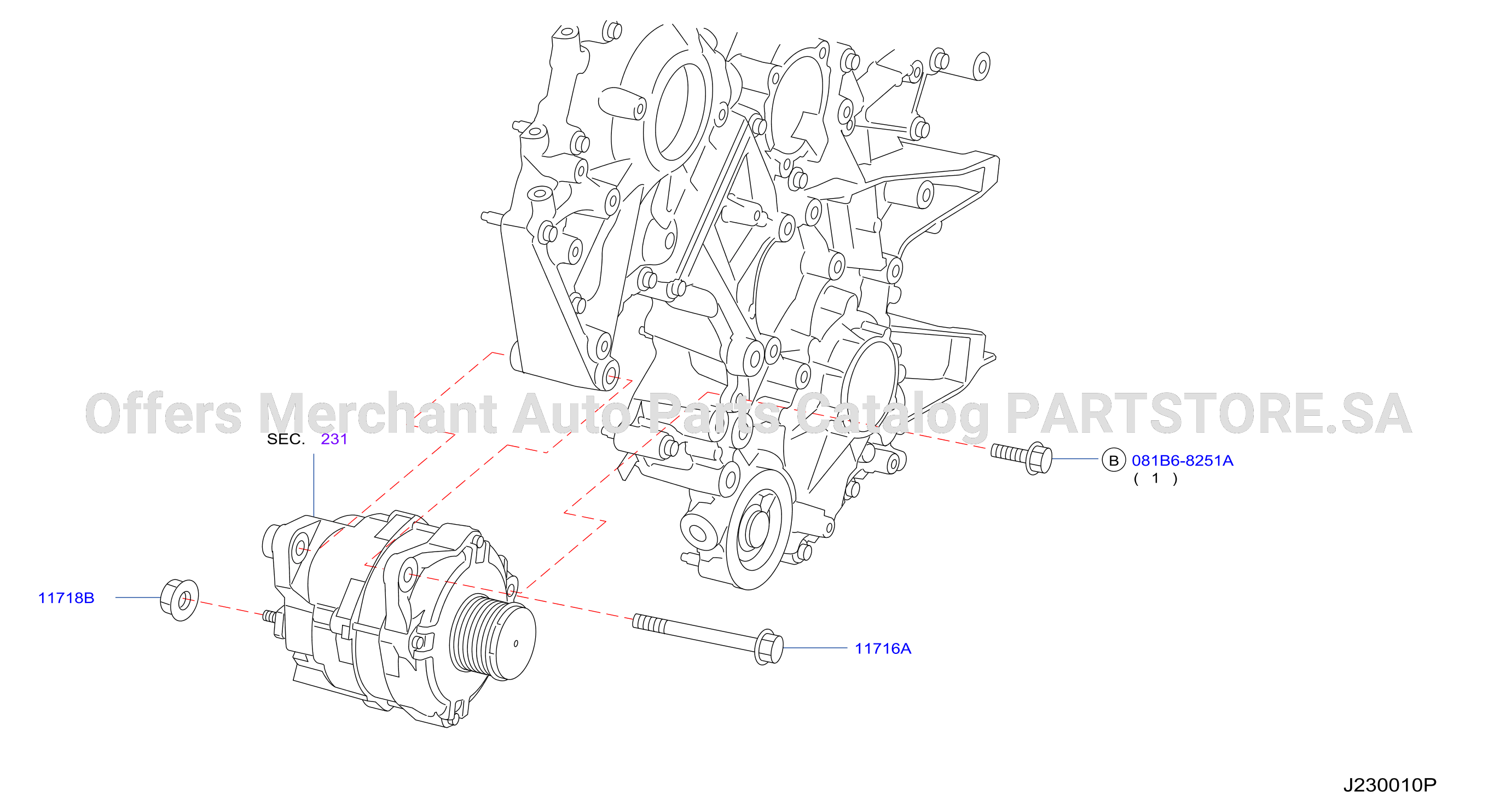 Alternator Fitting