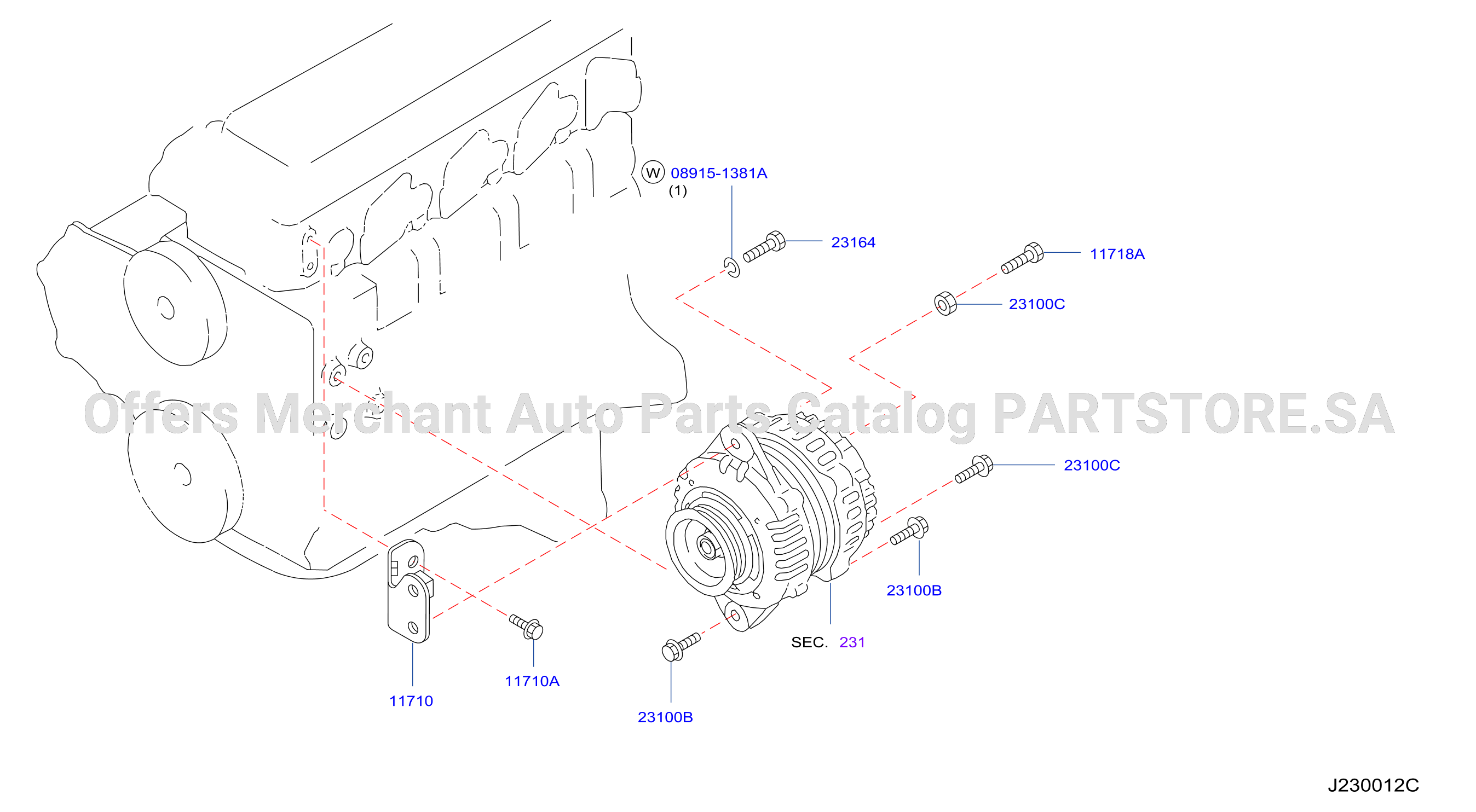 Alternator Fitting