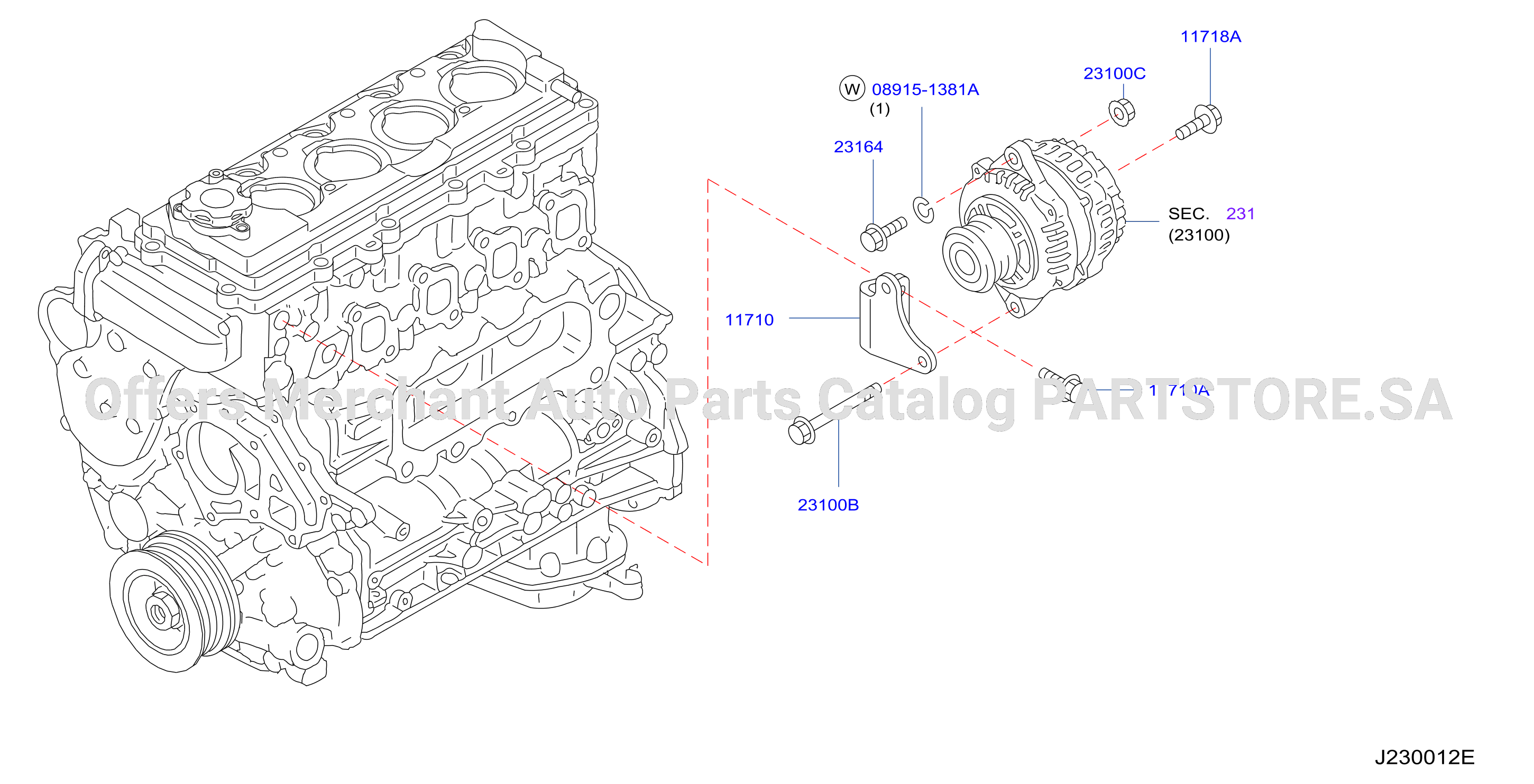 Alternator Fitting
