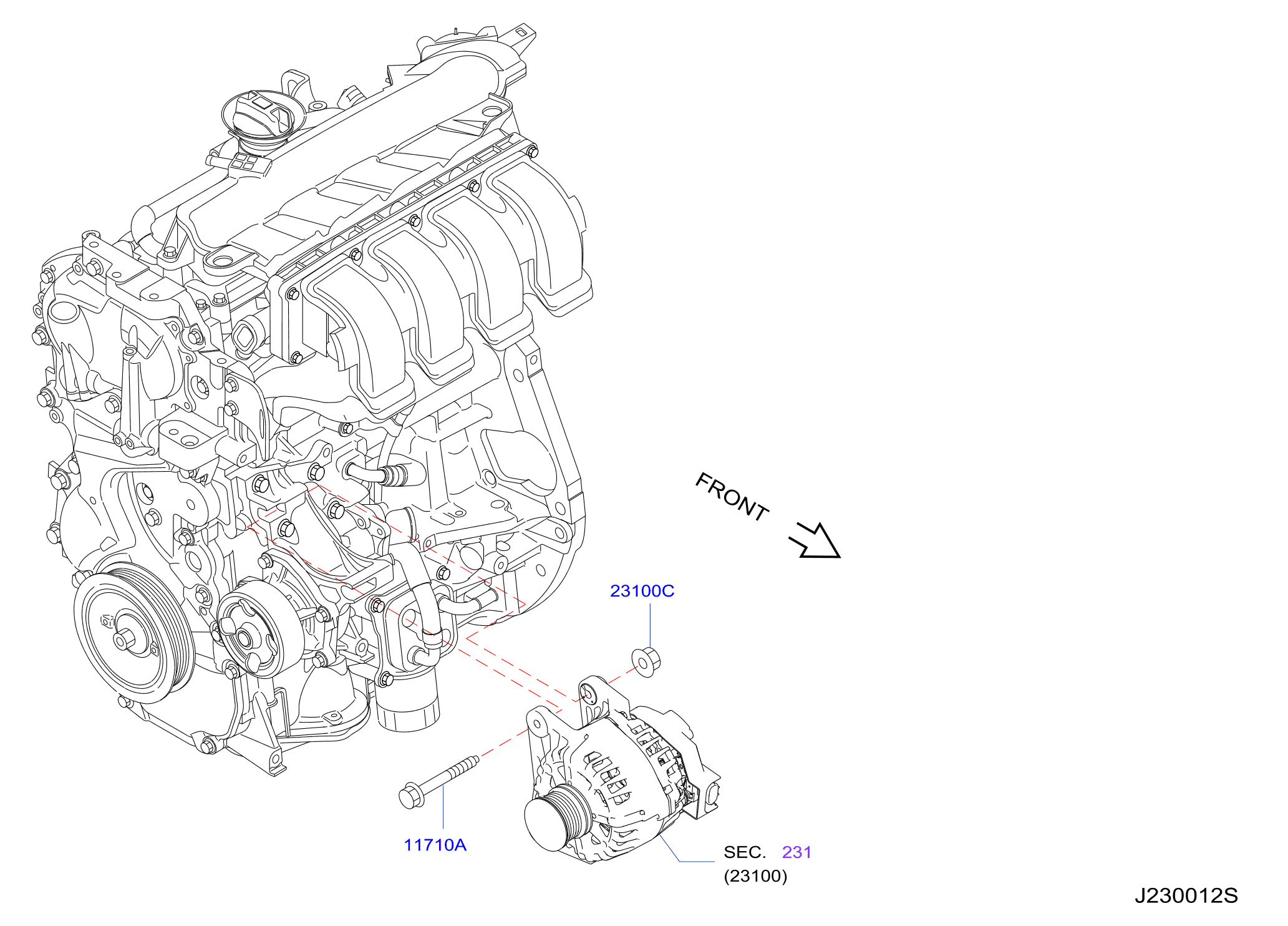 Alternator Fitting