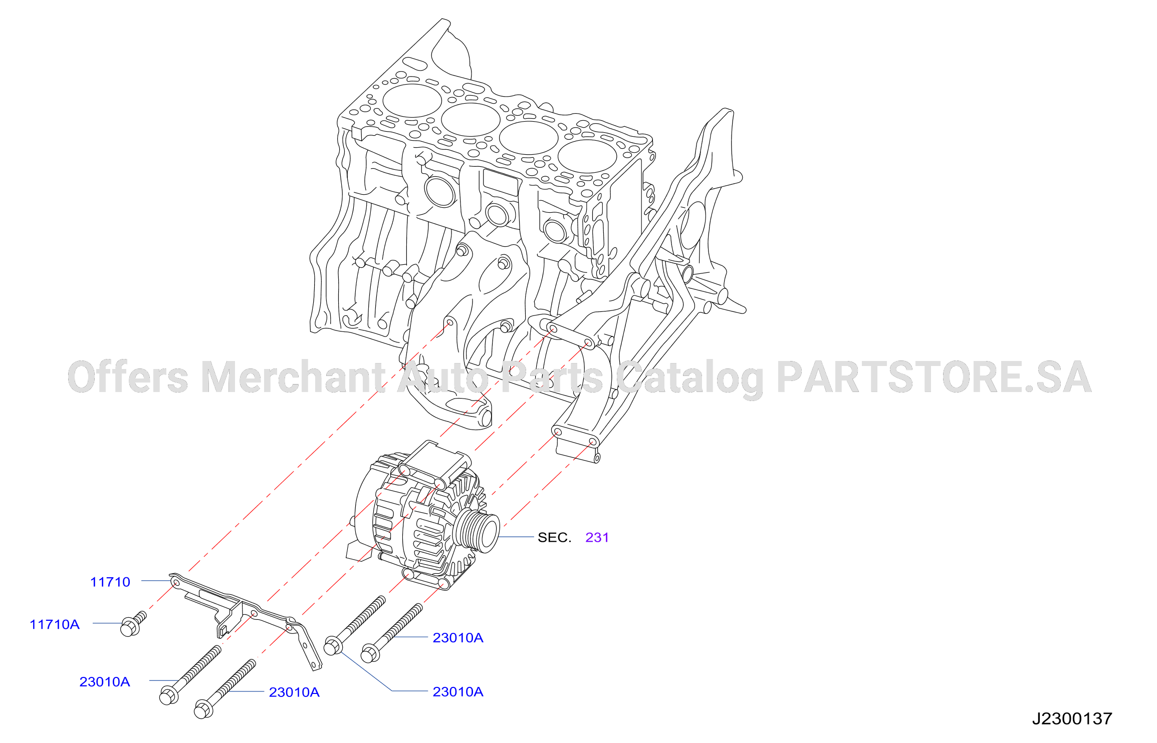 Alternator Fitting
