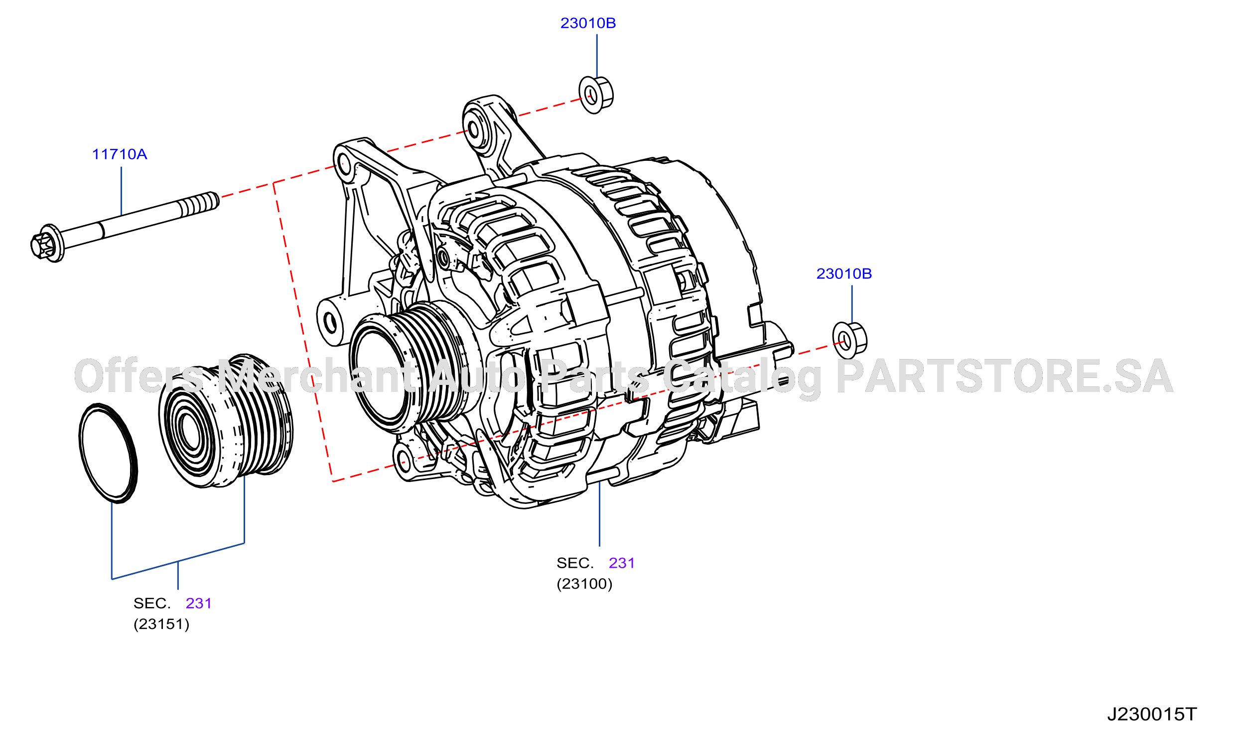 Alternator Fitting