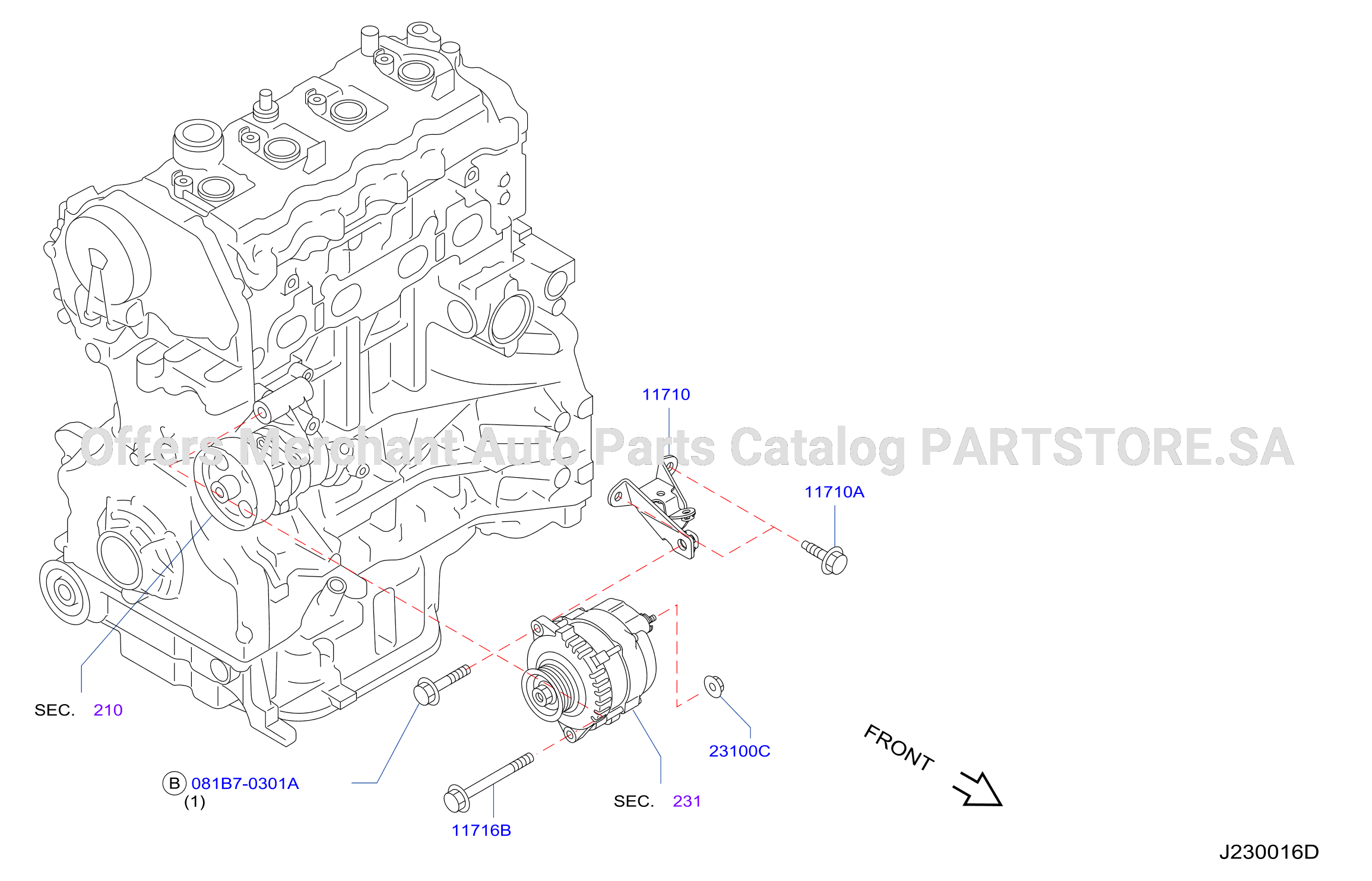 Alternator Fitting
