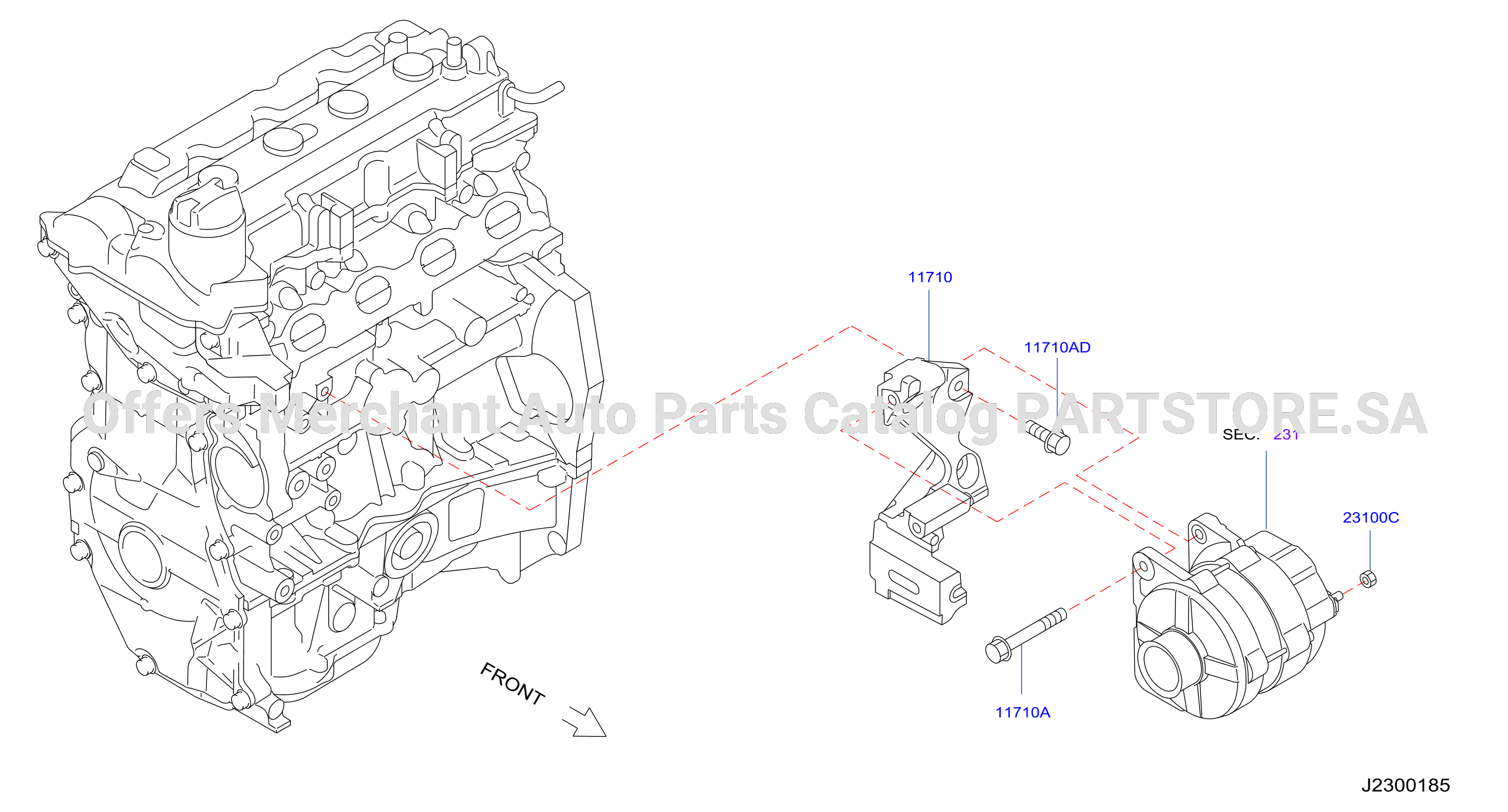 Alternator Fitting