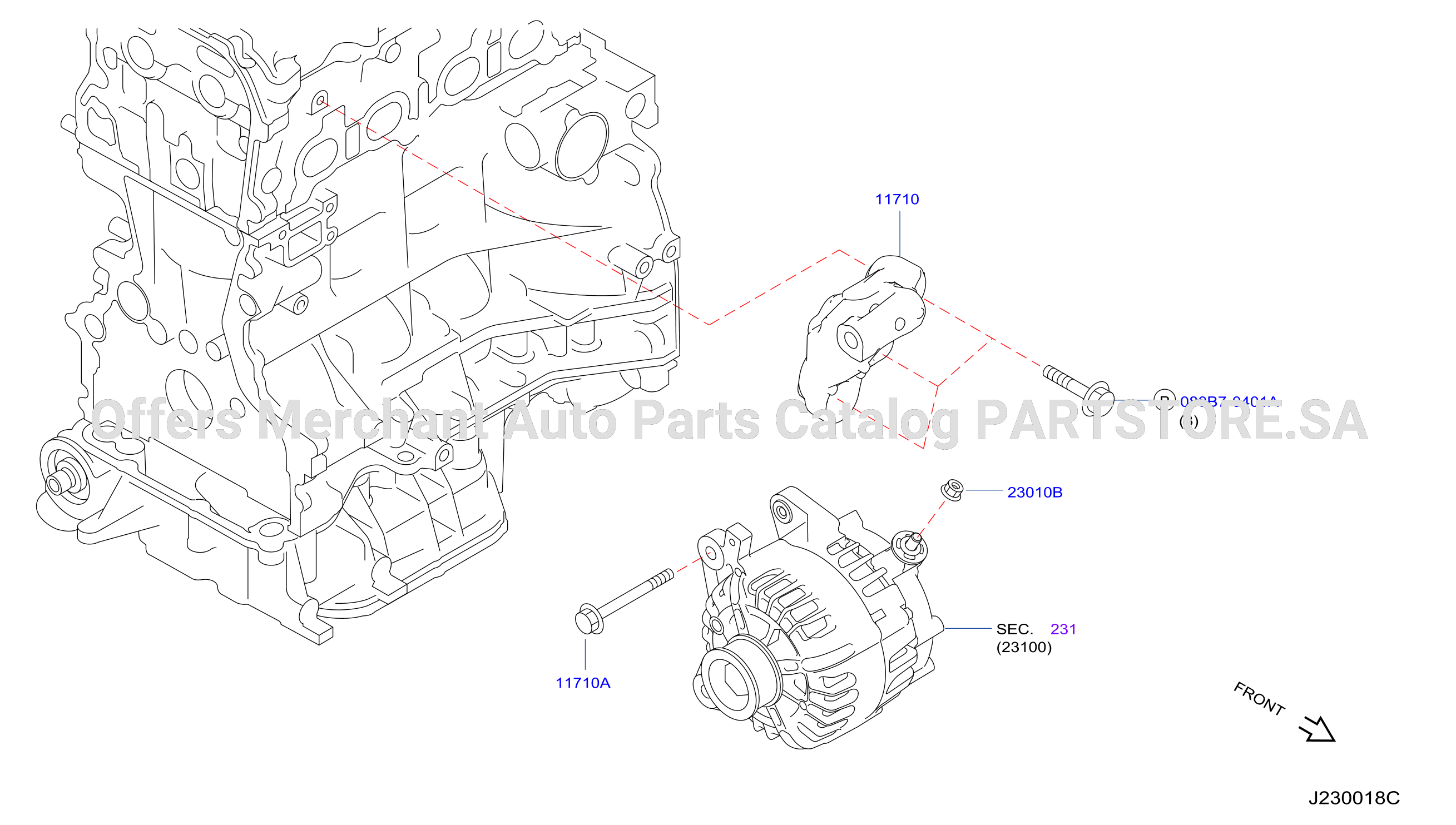 Alternator Fitting