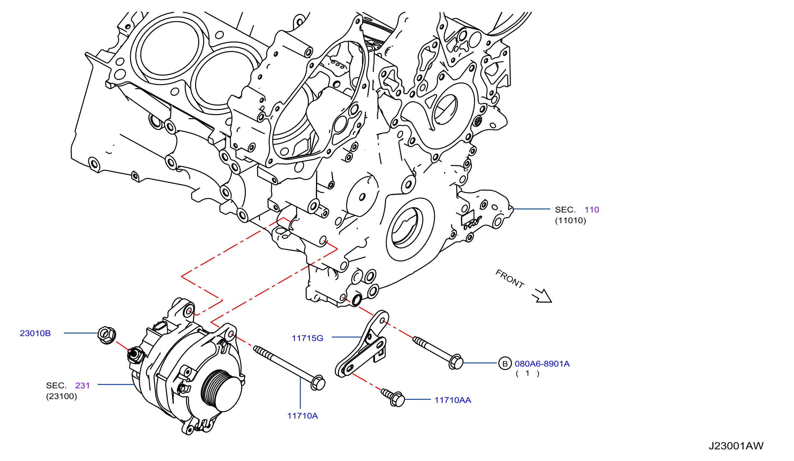 Alternator Fitting