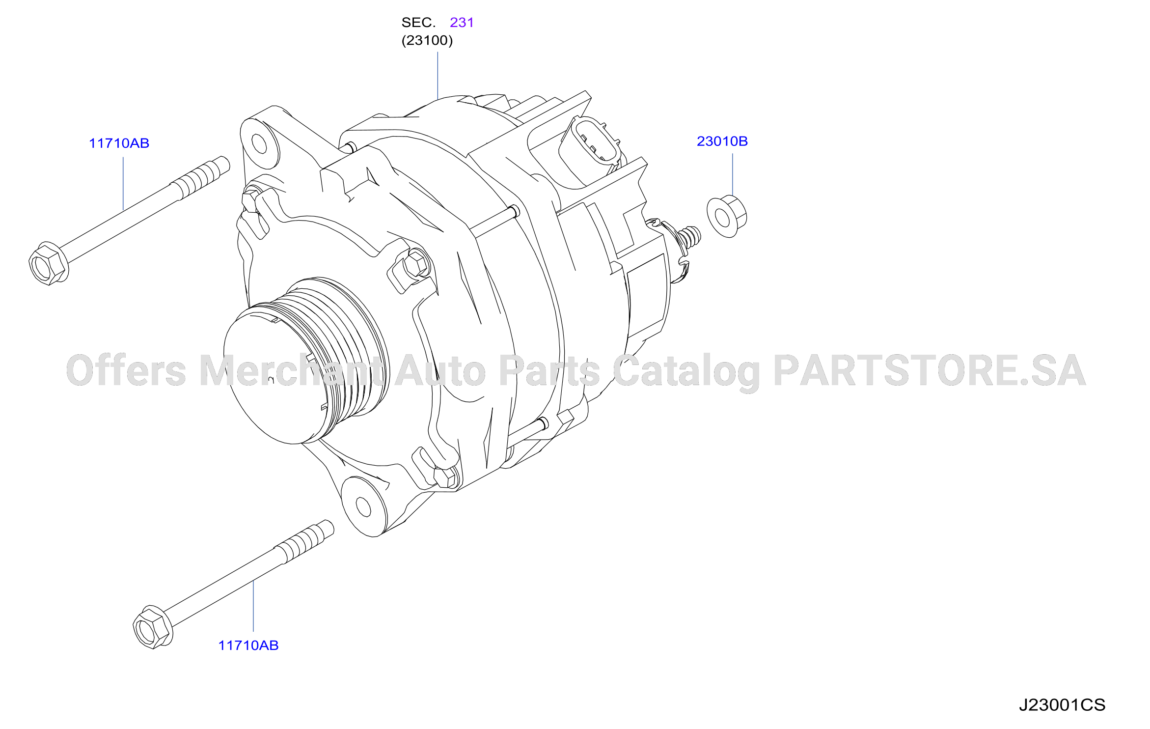 Alternator Fitting Alternator Fitting